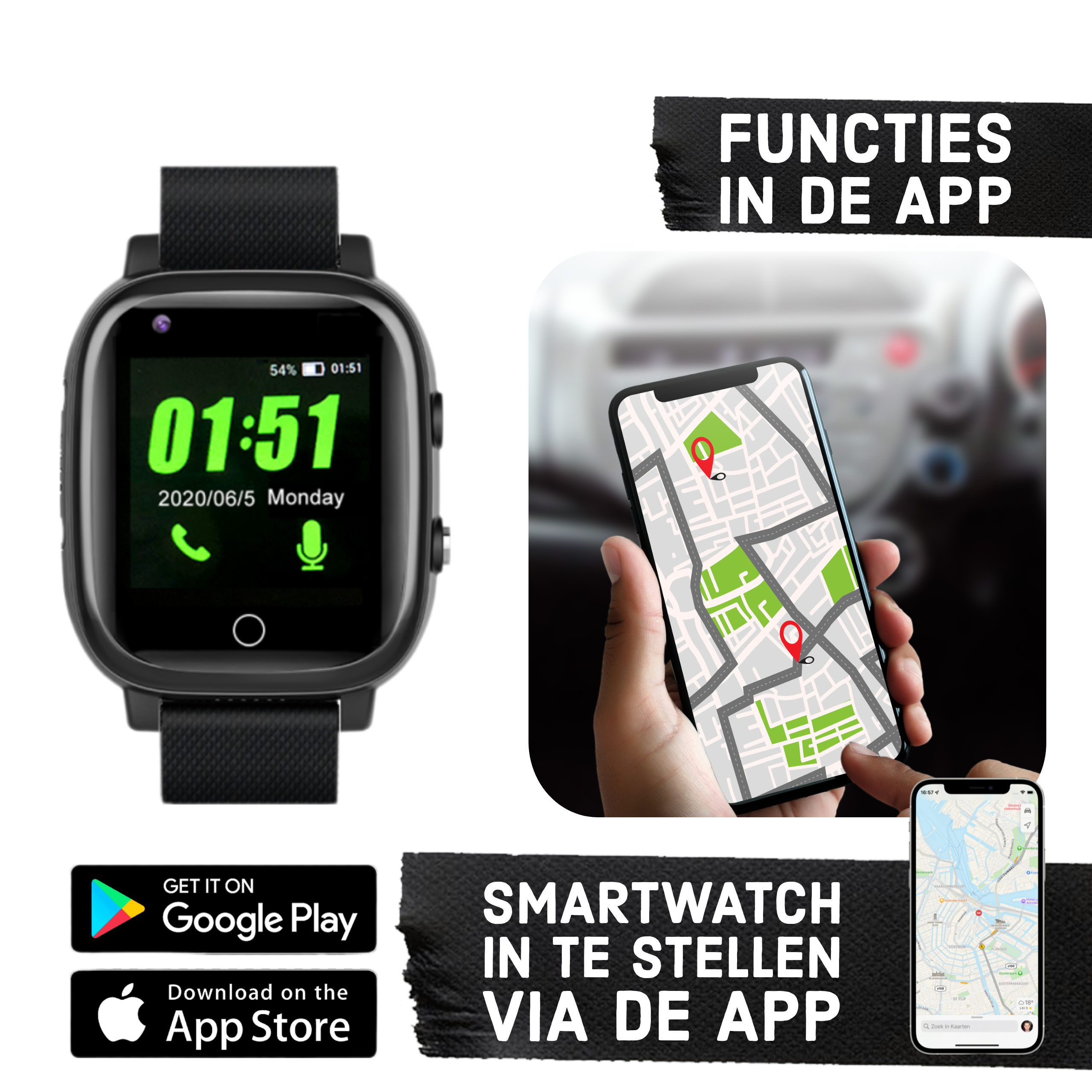 Wiesba WB5S senior Horloge