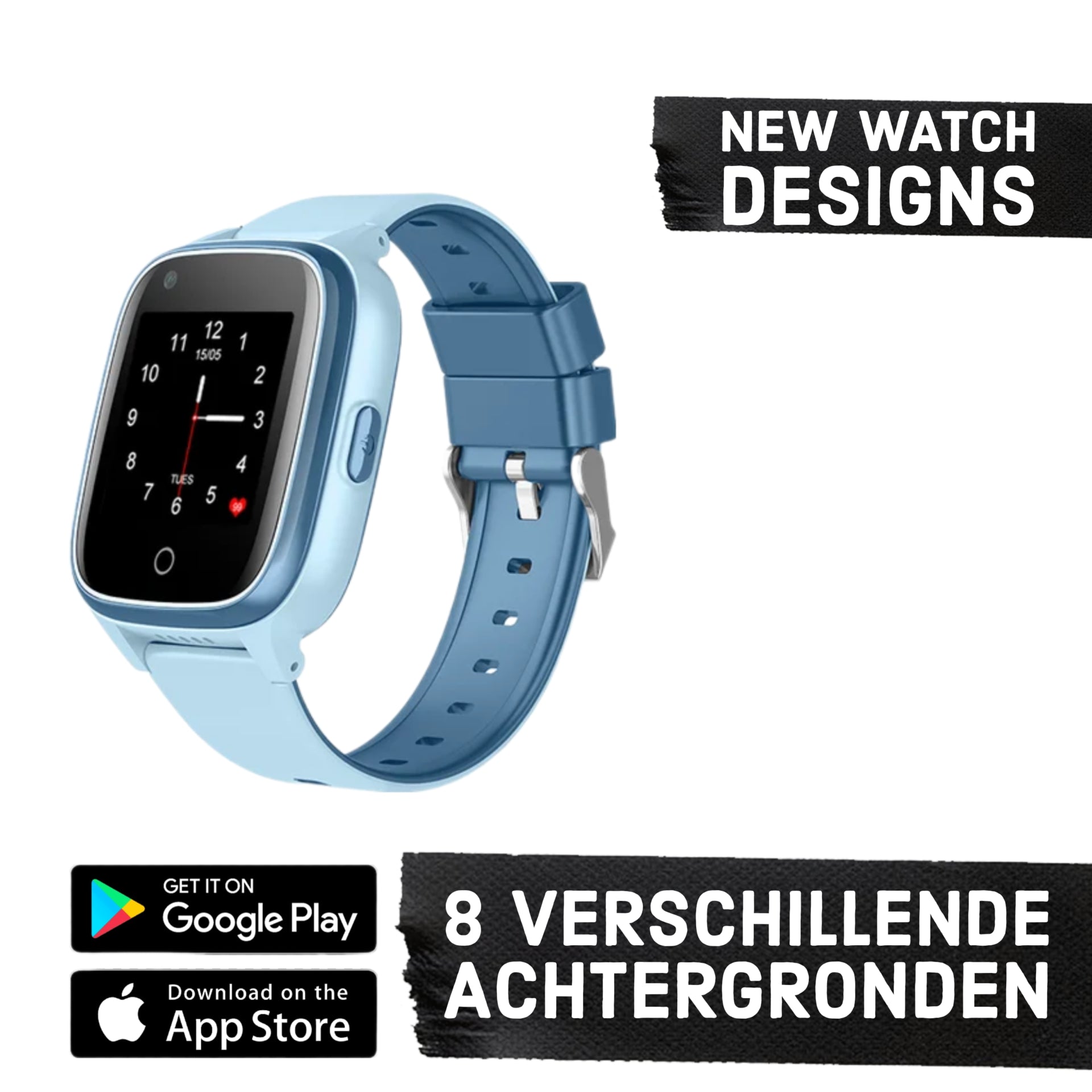 Wiesba WB32 GPS-Kinder-Smartwatch