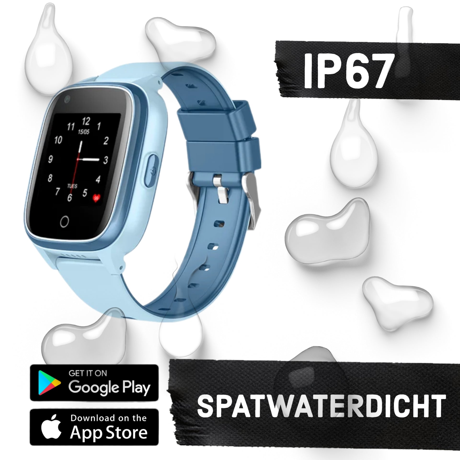 Wiesba WB32 GPS-Kinder-Smartwatch