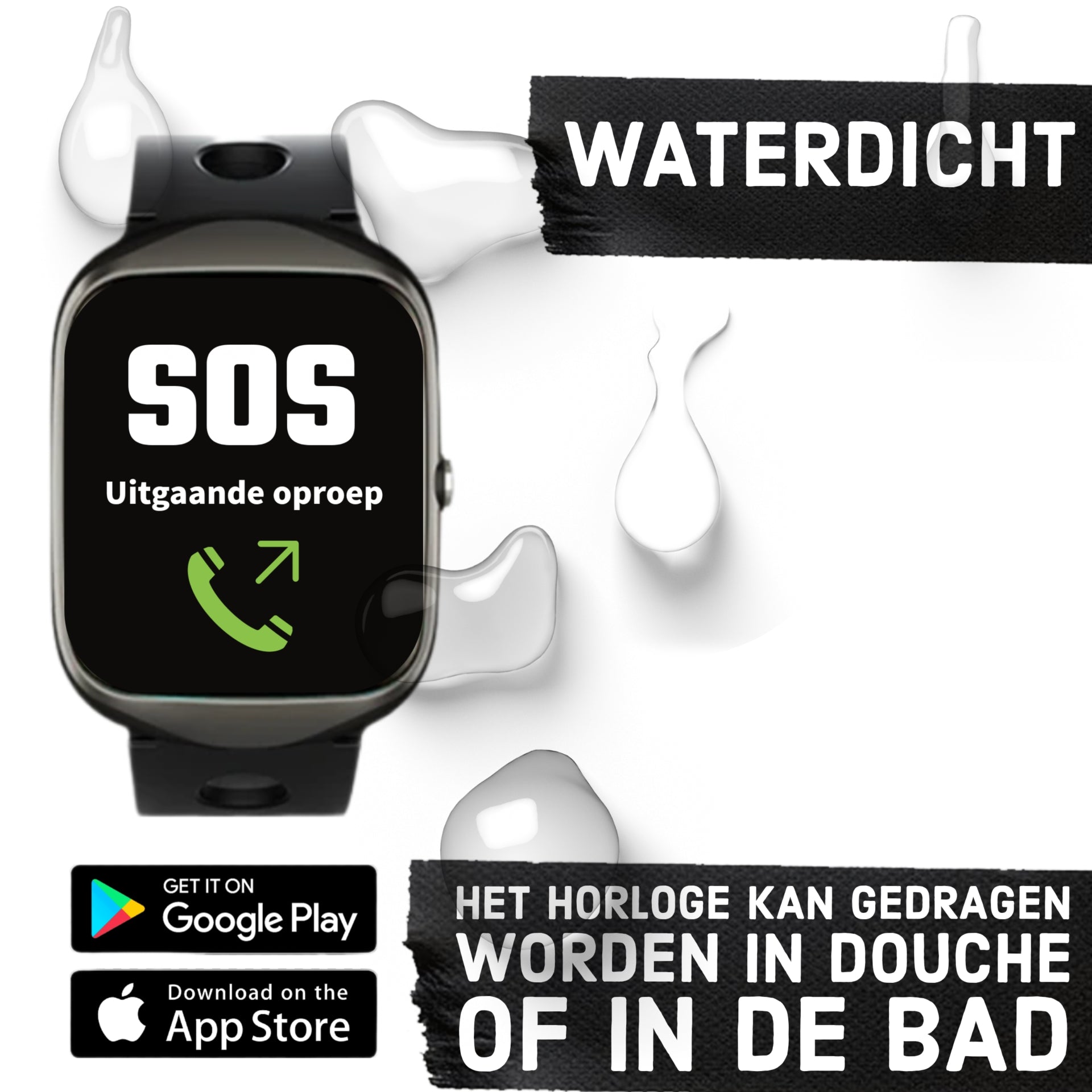 Wiesba WB33S Senioren-Smartwatch