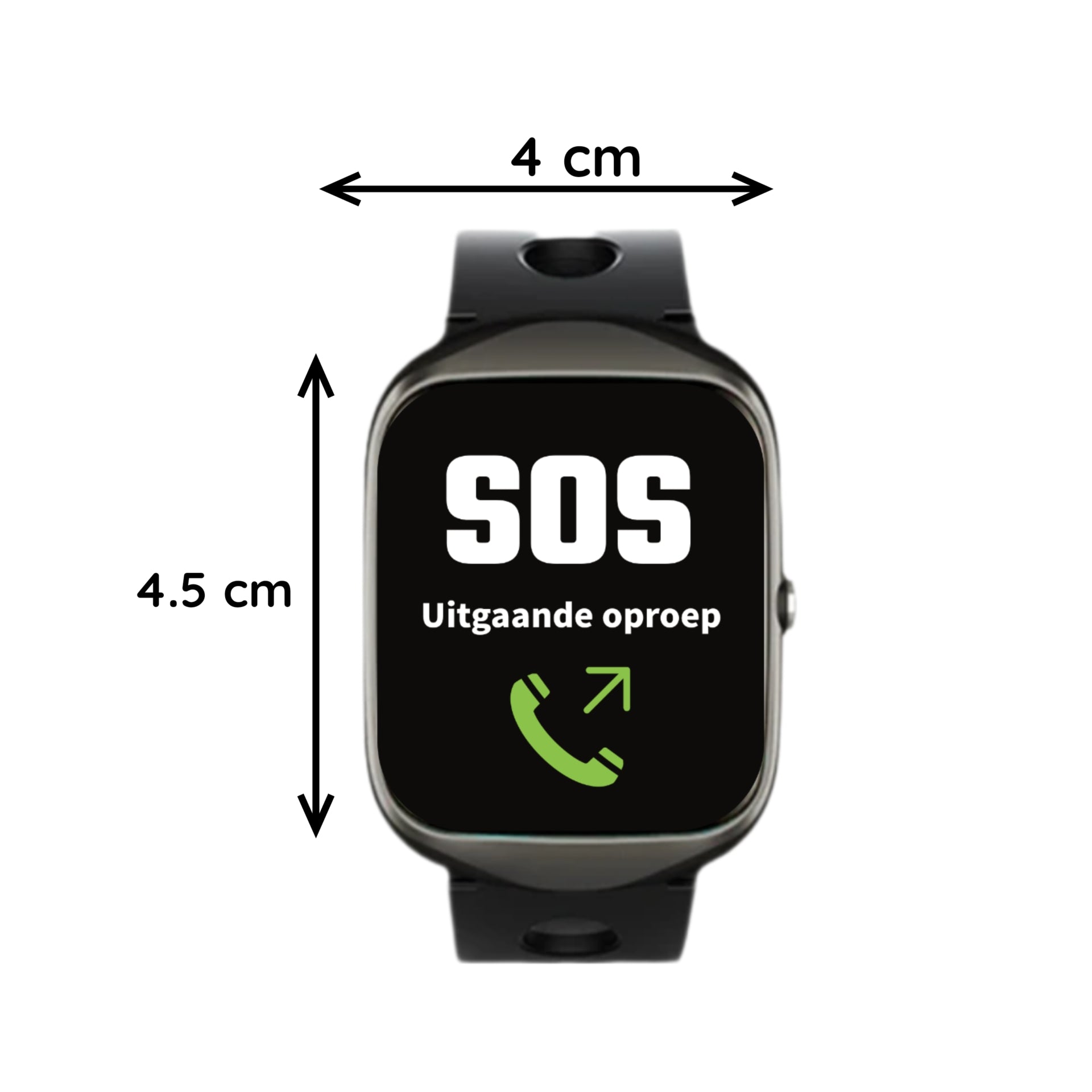 Wiesba WB33S Senioren-Smartwatch
