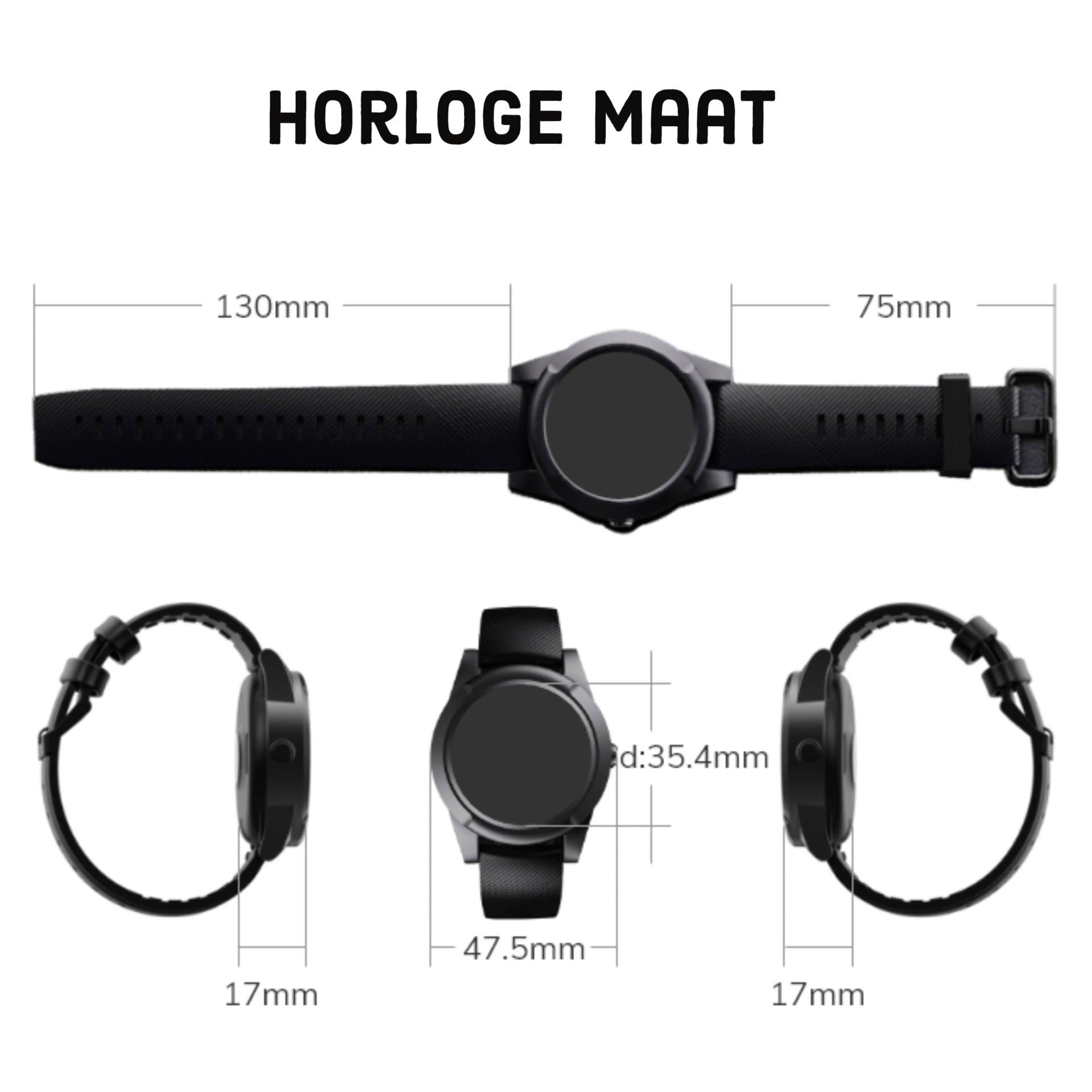 Wiesba WB57S senior Horloge