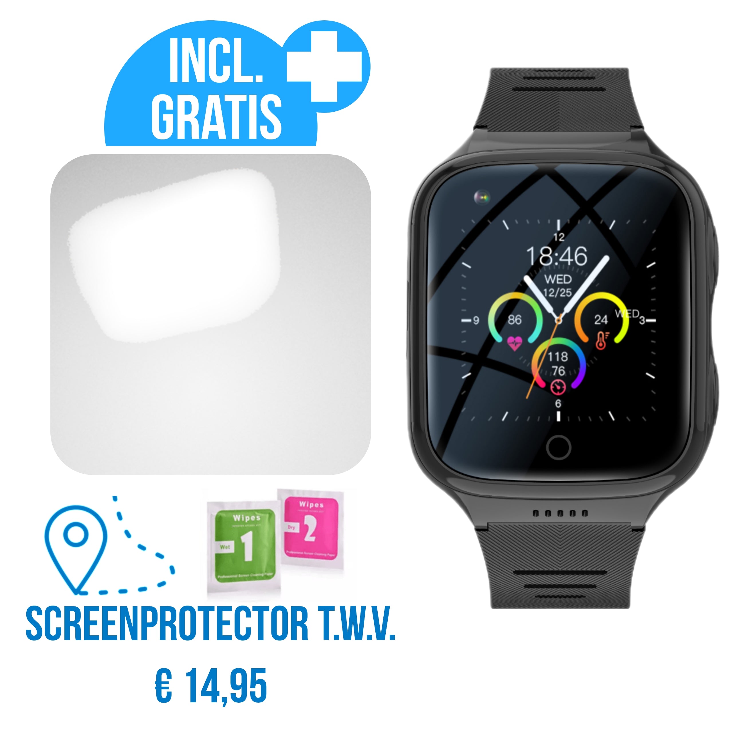 Wiesba WB9S senior smartwatch