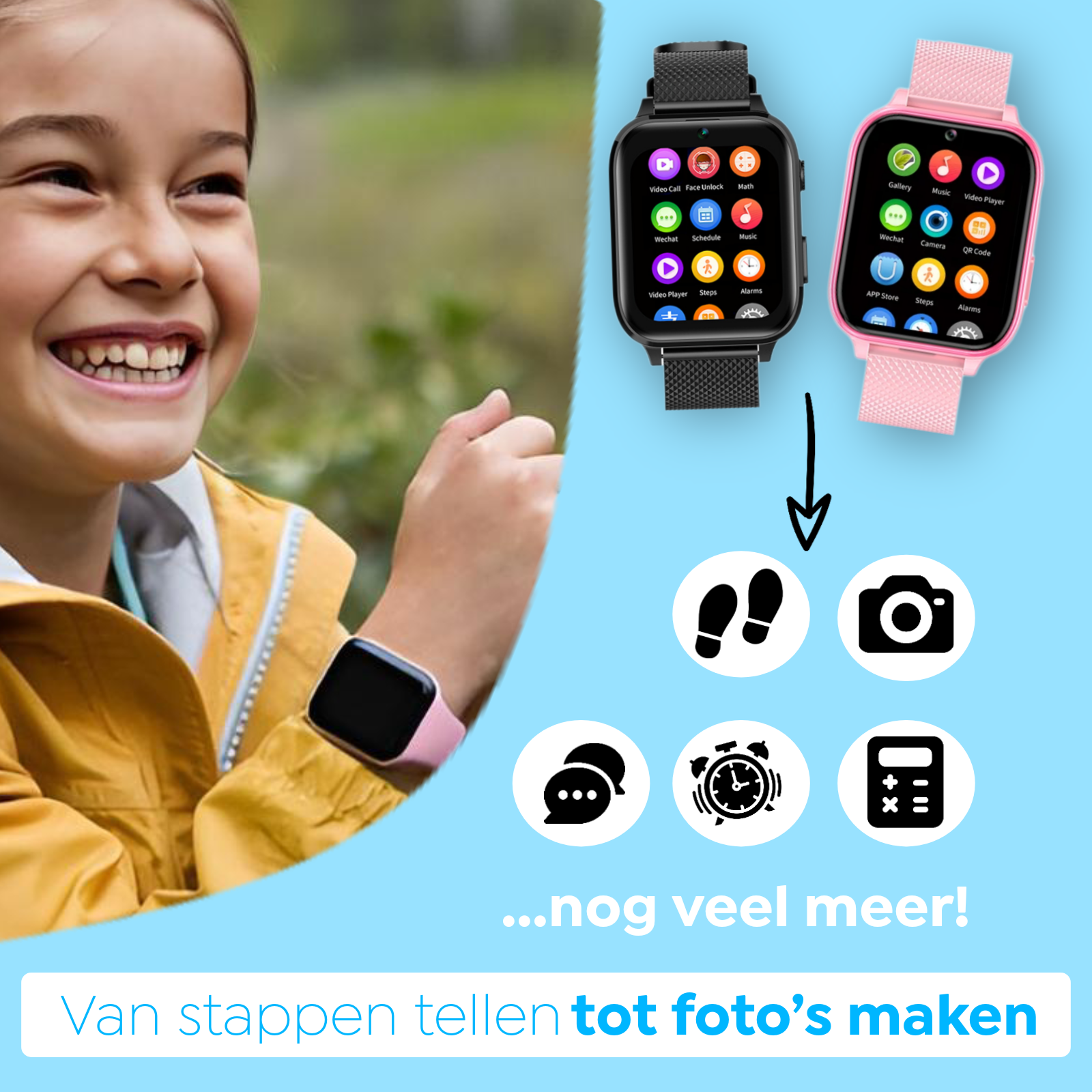 Wiesba WB5 gps kindersmartwatch
