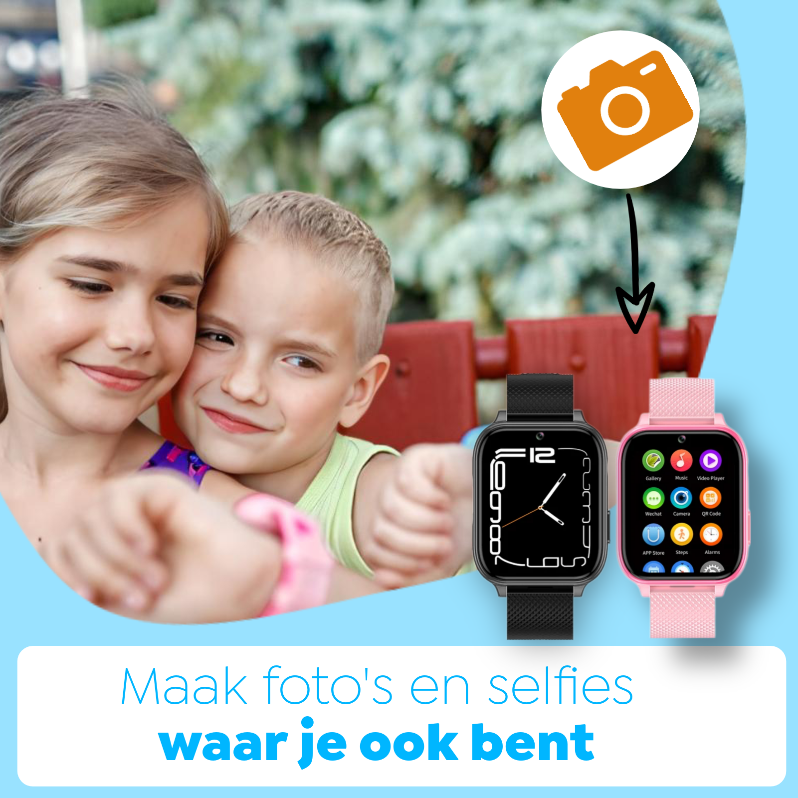 Wiesba WB5 gps kindersmartwatch
