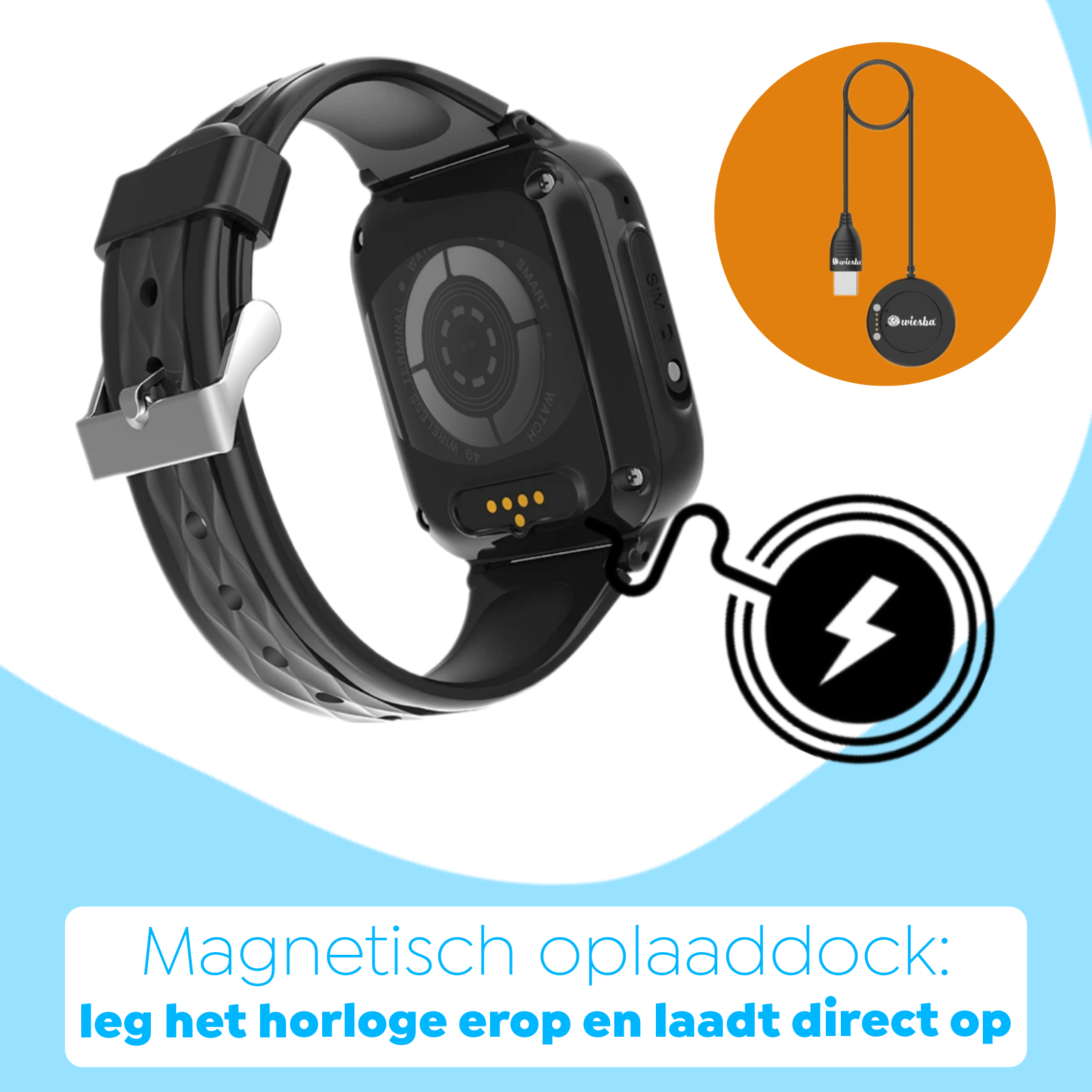 Wiesba WB32A Senioren-Smartwatch