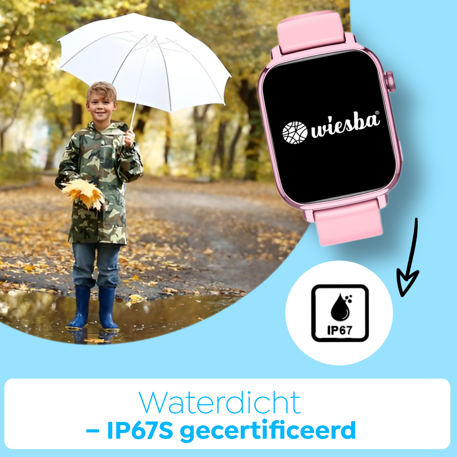Wiesba WB13 gps kindersmartwatch