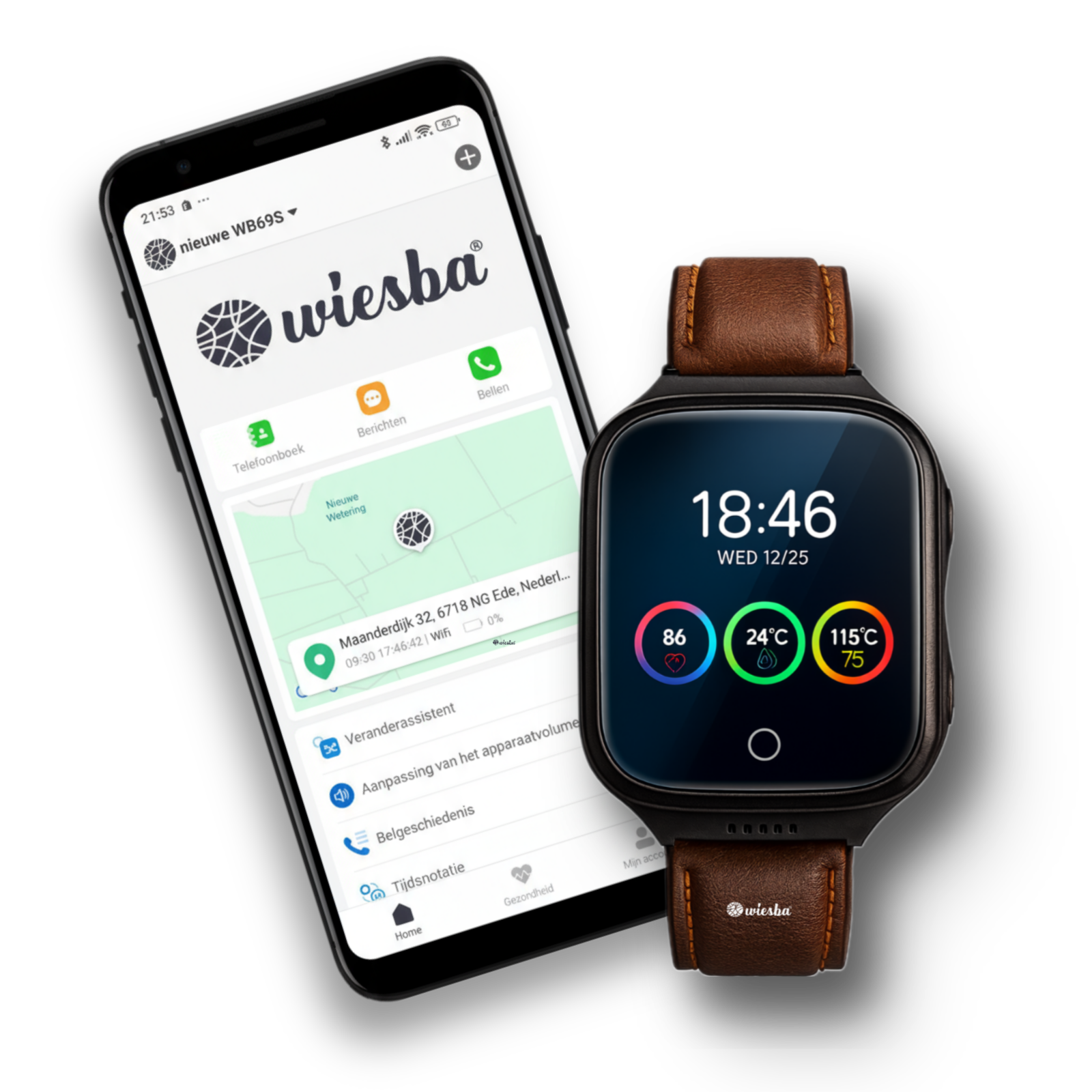 Wiesba WB9S senior smartwatch