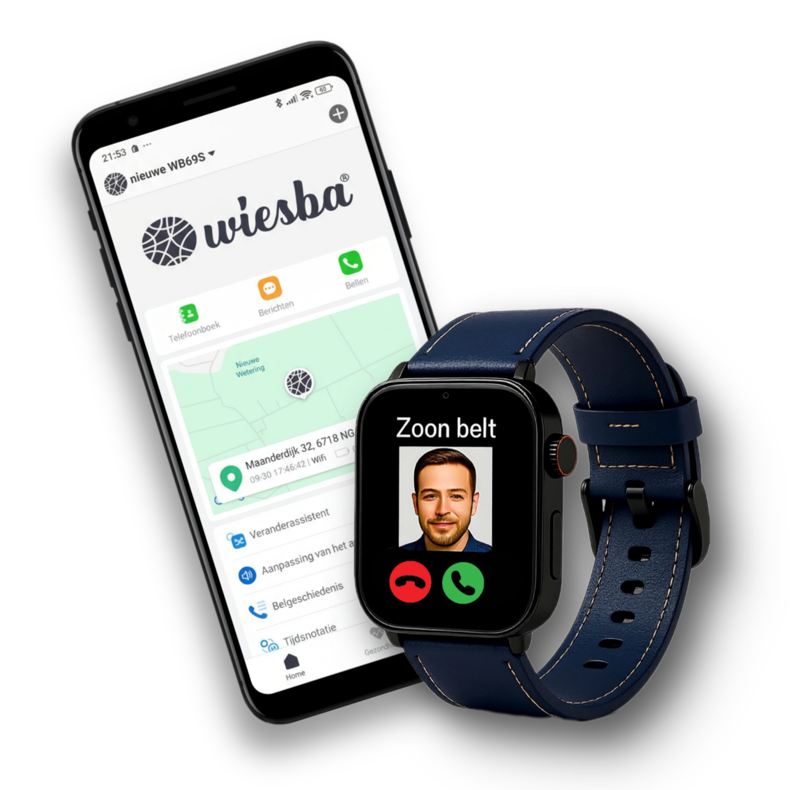 Wiesba WB76S senior Horloge
