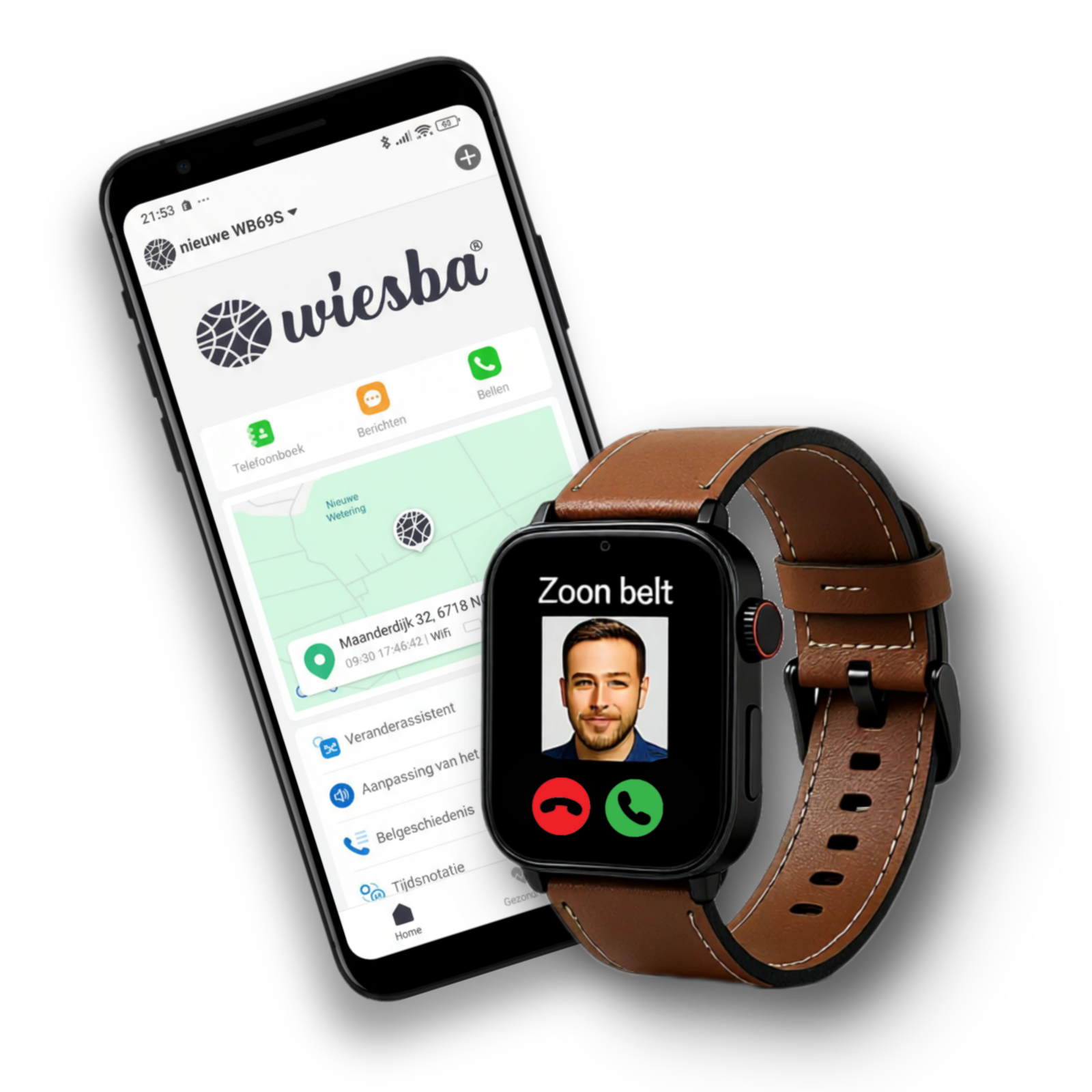 Wiesba WB76S senior Horloge
