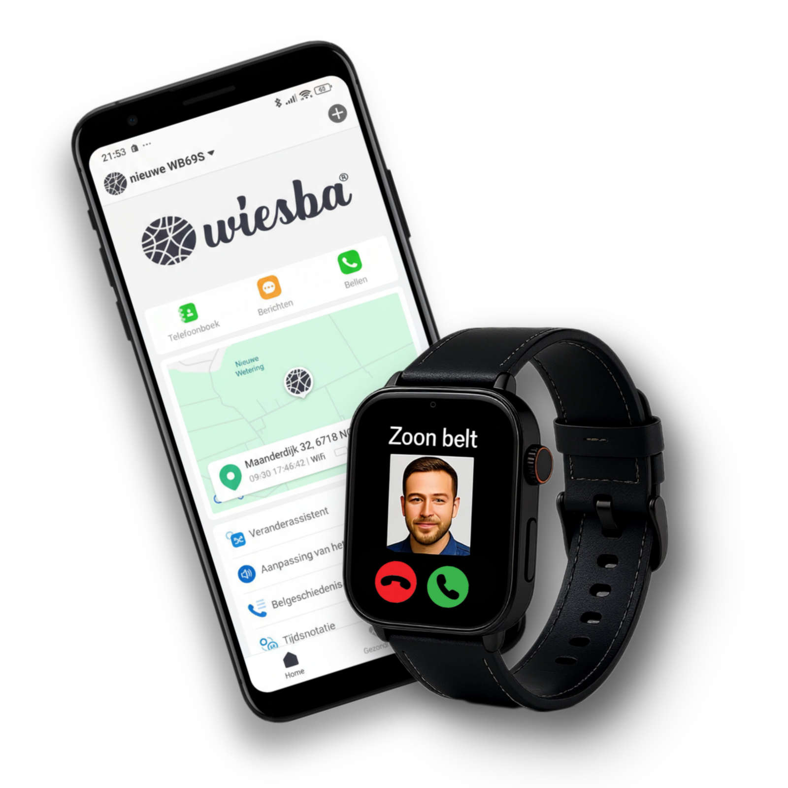 Wiesba WB76S senior Horloge