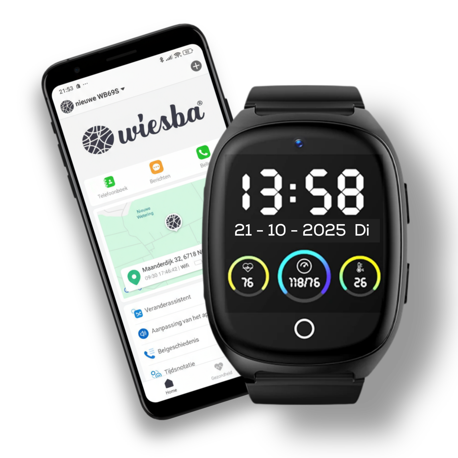 Wiesba WB70S senior smartwatch