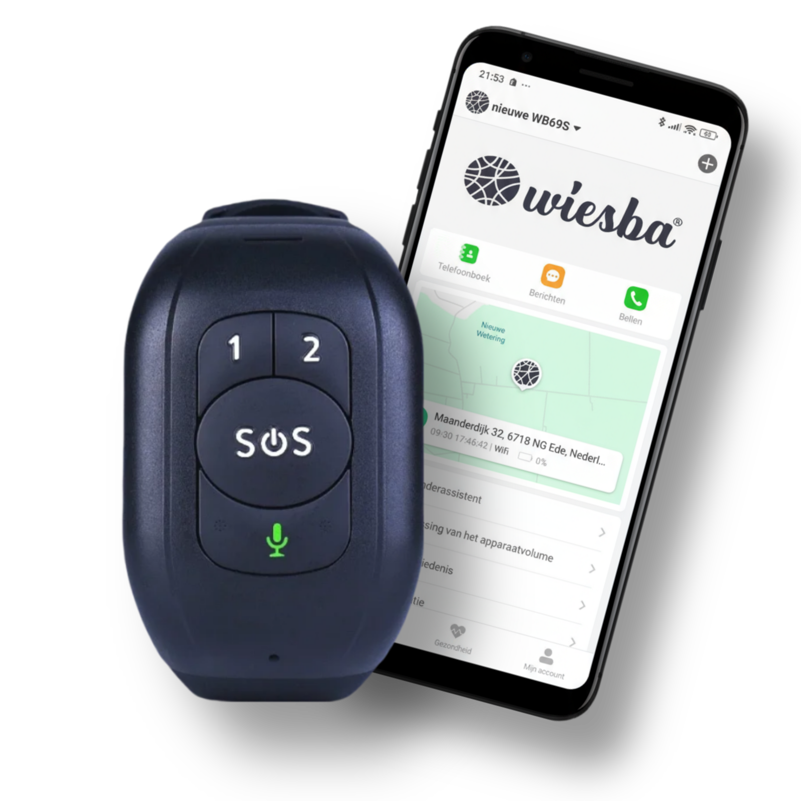 Wiesba WB62S senior smartwatch