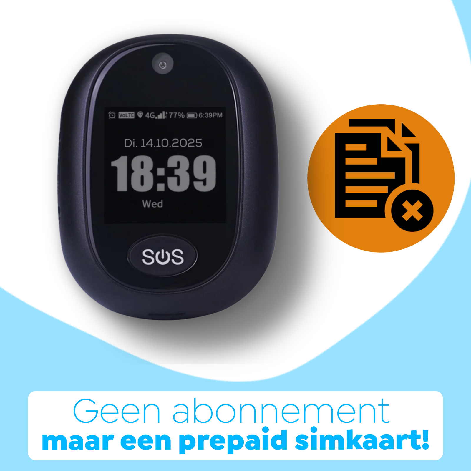 Wiesba WB63S senior SOS-knop