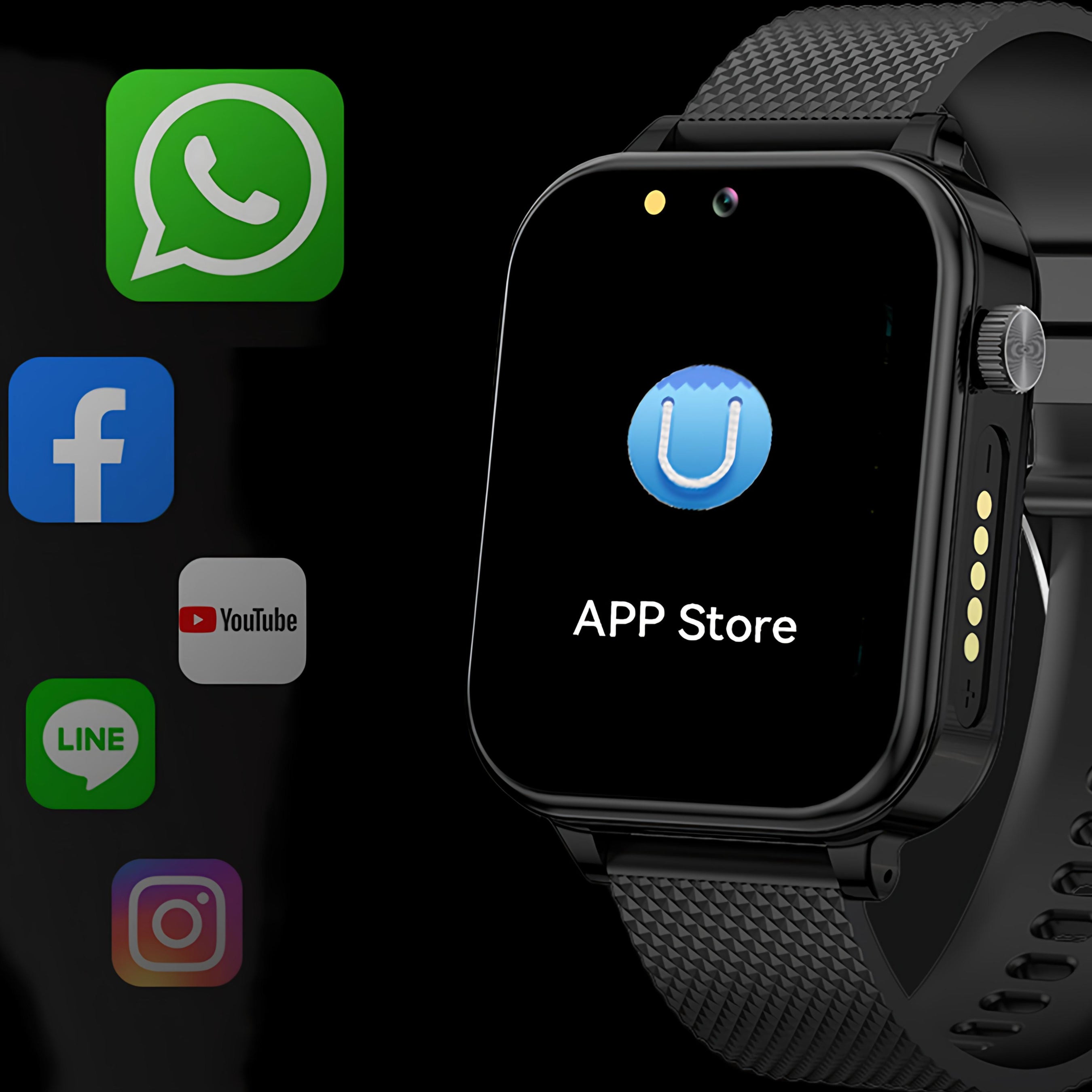 Wiesba WB75S Senioren-Smartwatch