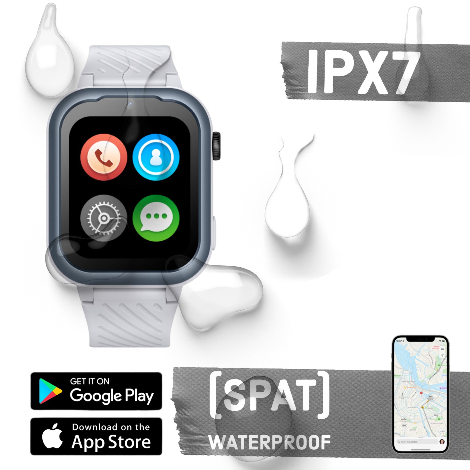 Montre intelligente pour enfants GPS Wiesba WB39