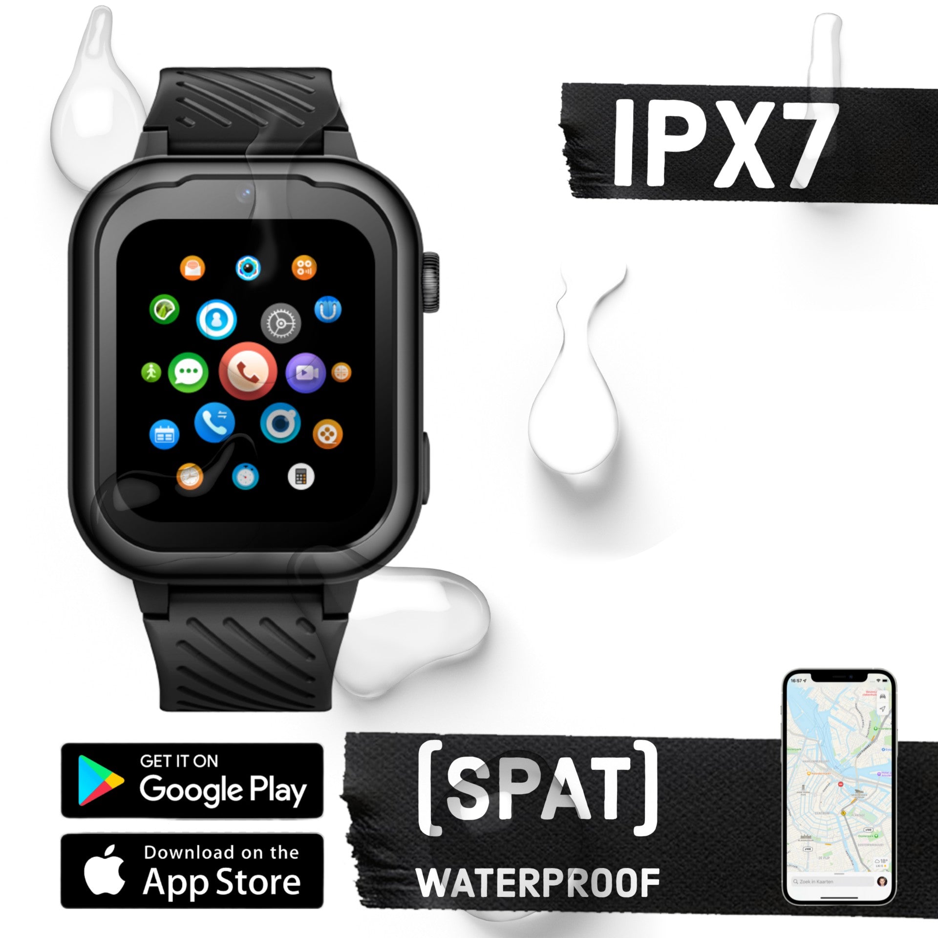 Montre intelligente pour enfants GPS Wiesba WB39