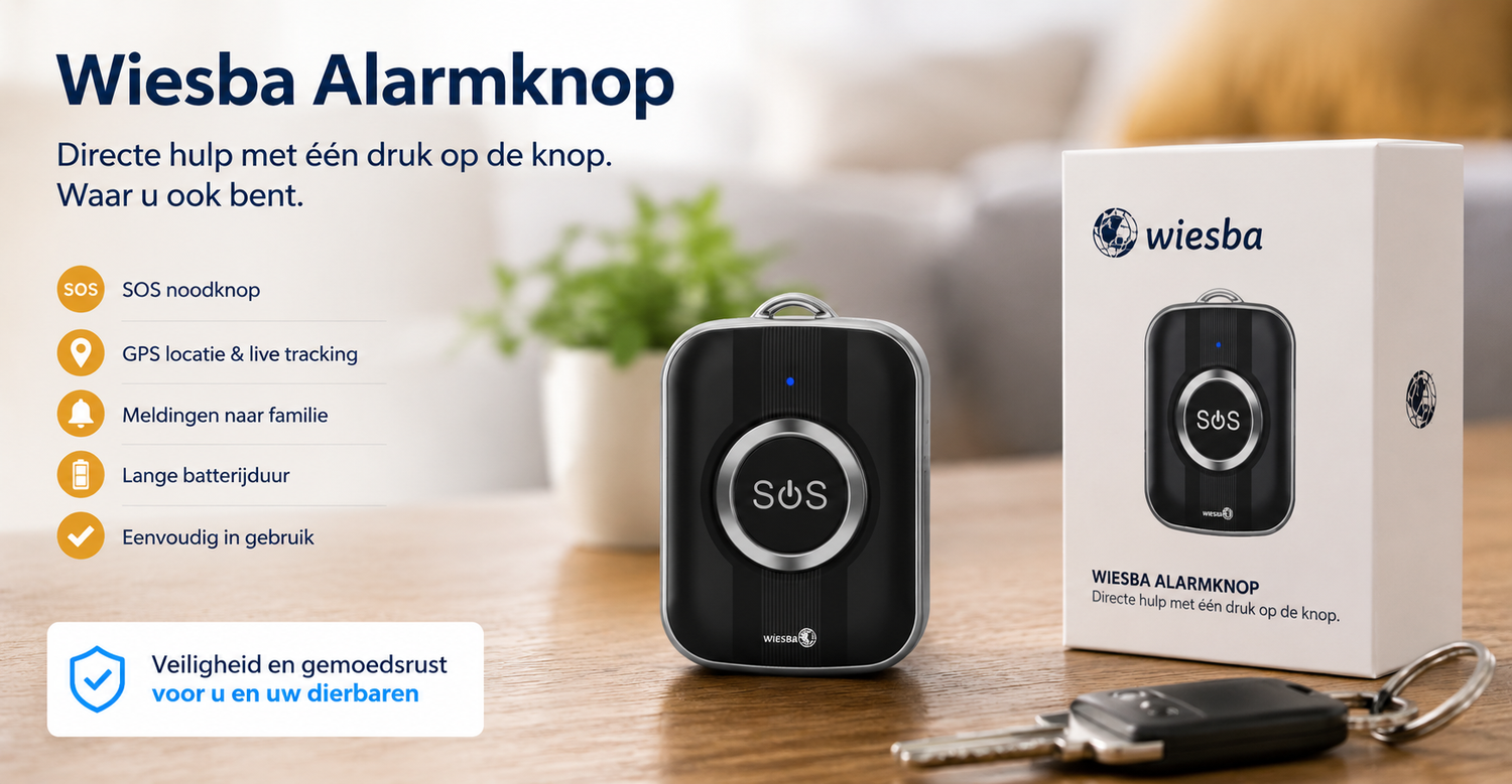 Wiesba noodknop senioren: directe hulp en extra veiligheid voor ouderen