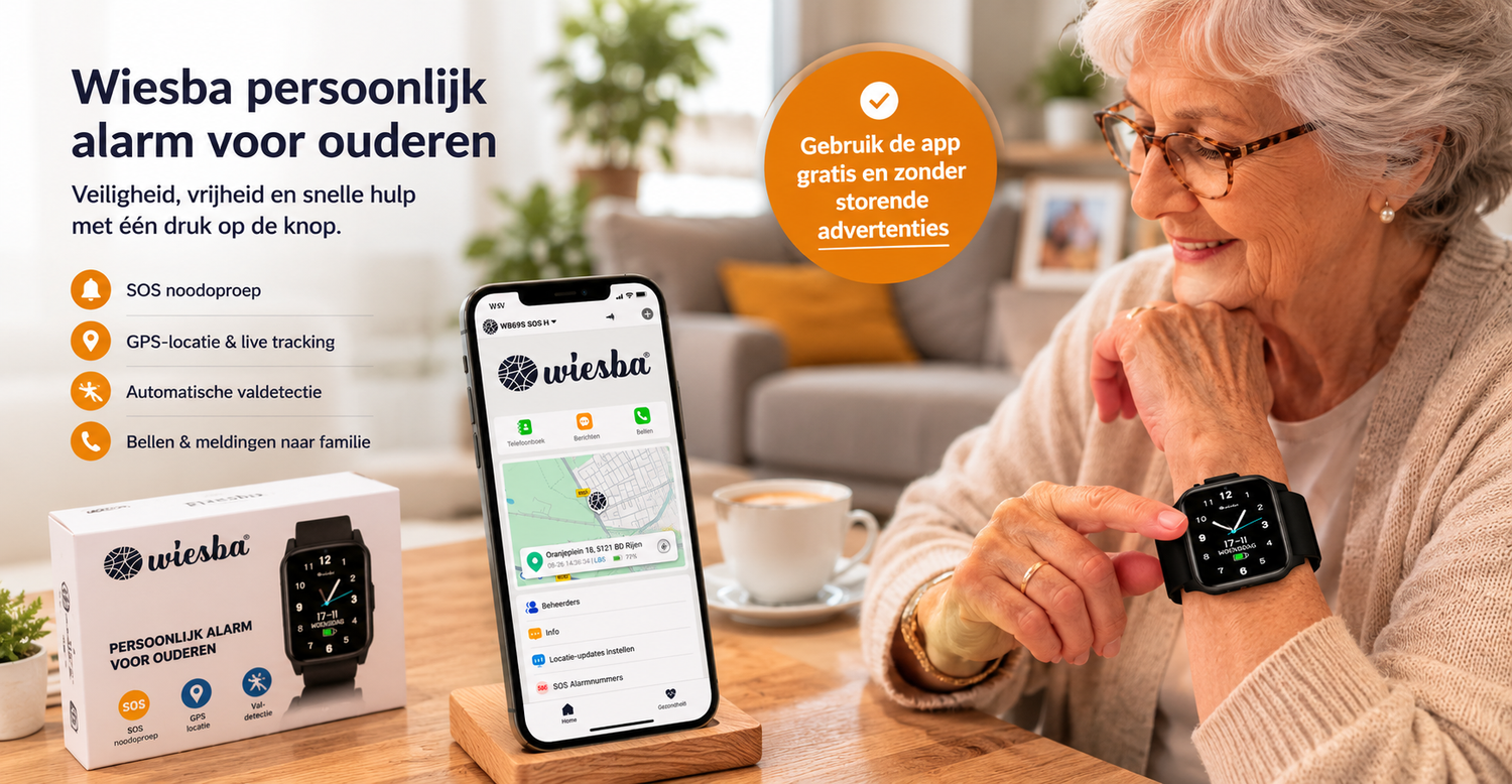 GPS horloge ouderen: veiligheid, vrijheid en gemoedsrust