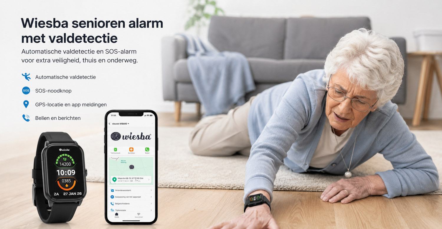 Senioren alarm met valdetectie: extra veiligheid voor ouderen