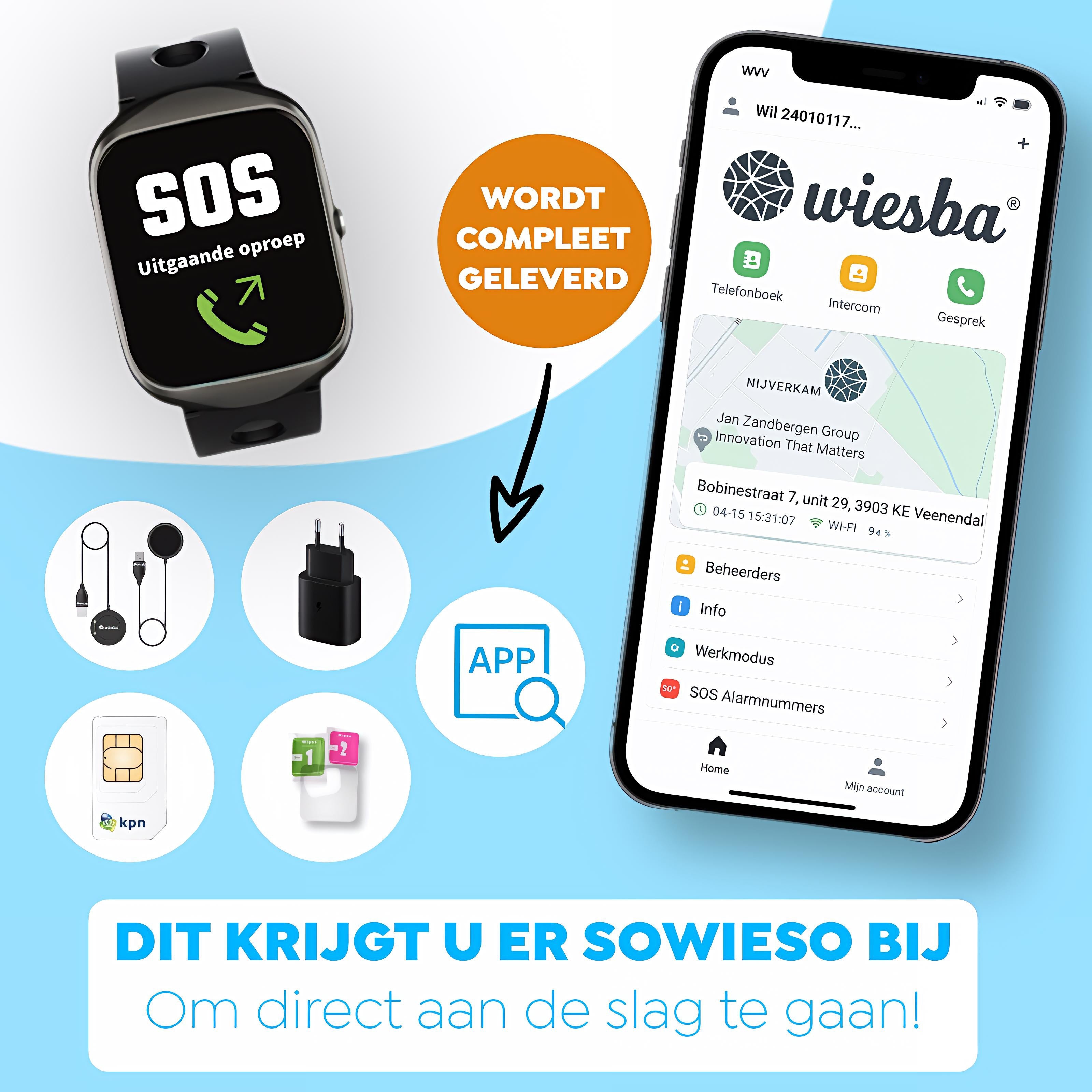 Wiesba WB33S senior smartwatch