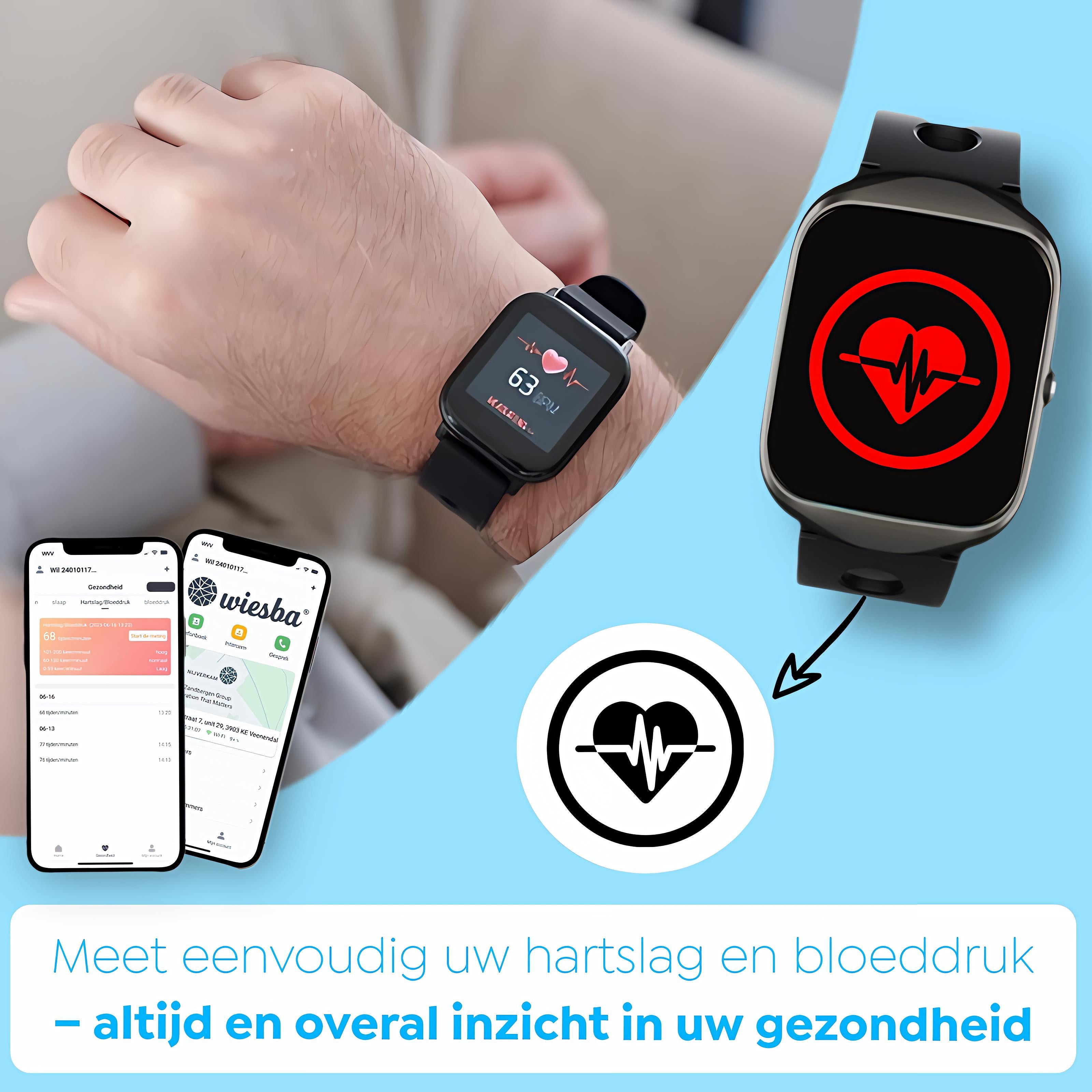 Wiesba WB33S senior smartwatch