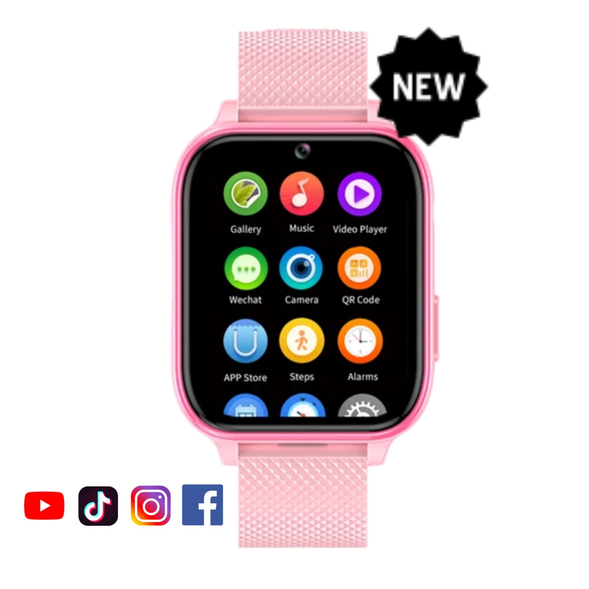 Wiesba WB5 - smartwatch enfants - montre gps enfant - appel de montre pour enfants - tracker gps montre pour enfants - montre pour enfants avec gps - montre pour enfants