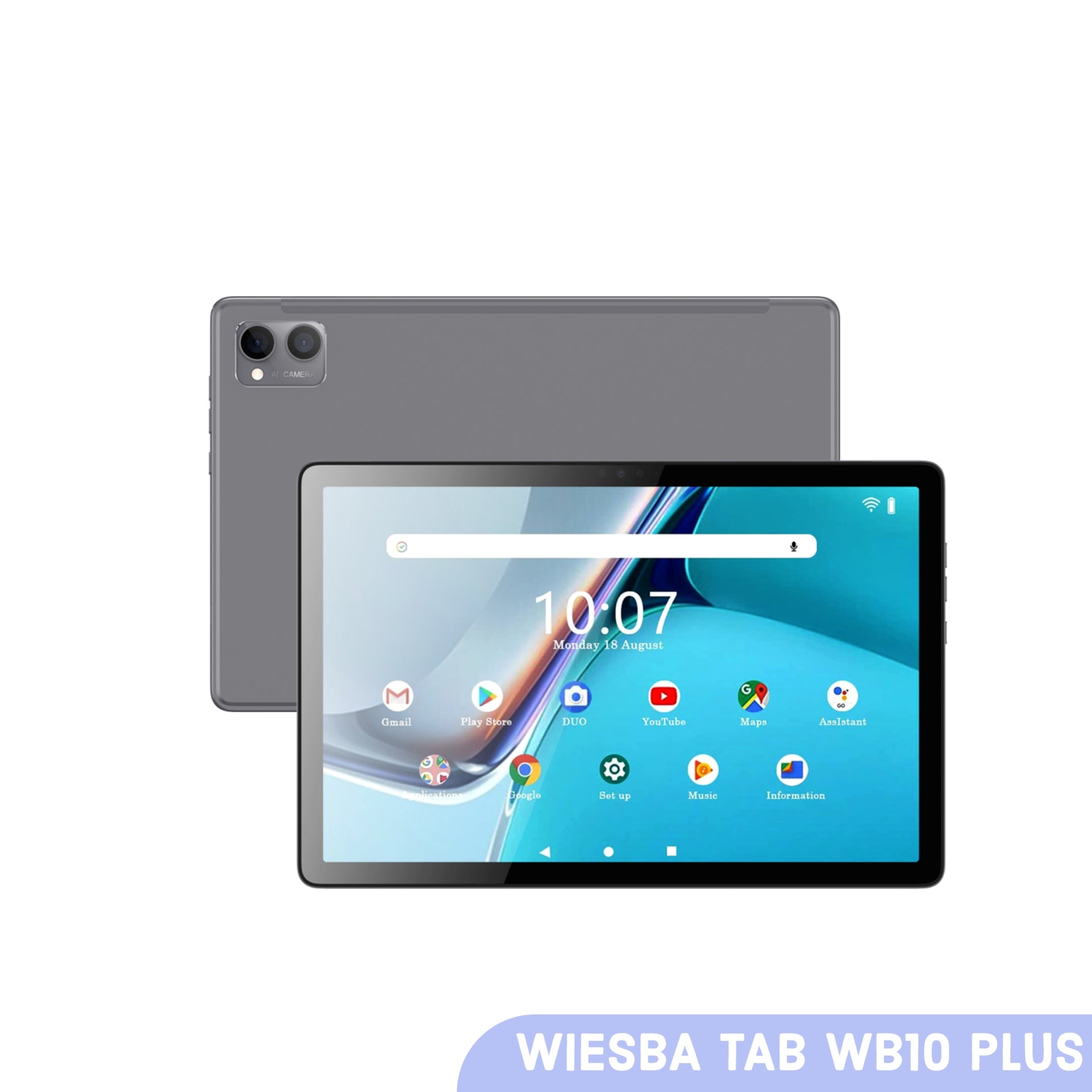 Wiesba Tab WB10 Plus Android tablet 10.4"