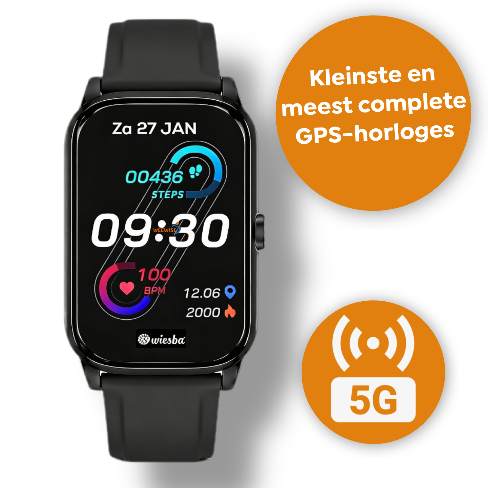 Wiesba Connect met automatische valdetectie en live locatie