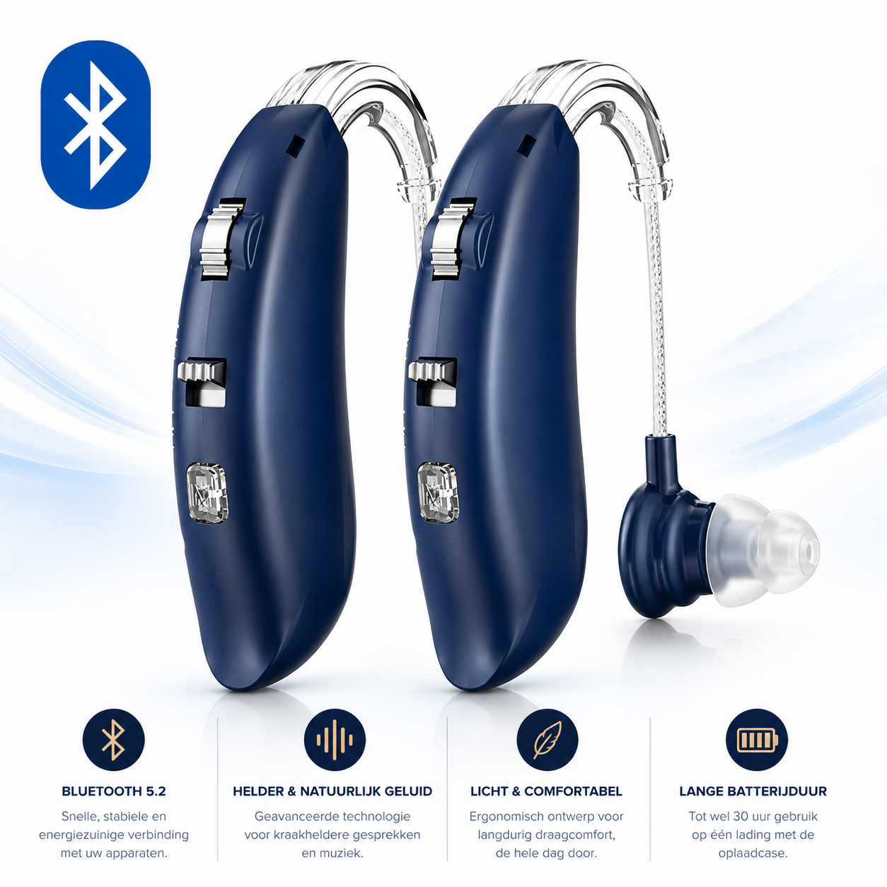 Wiesba® Pro Care Gehoorapparaat Oplaadbaar
