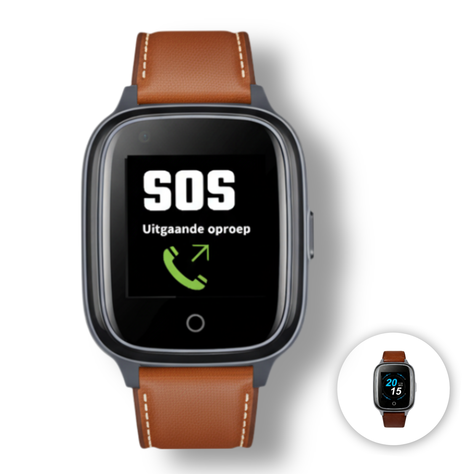 Wiesba WB34S GPS Horloges met valdetectie