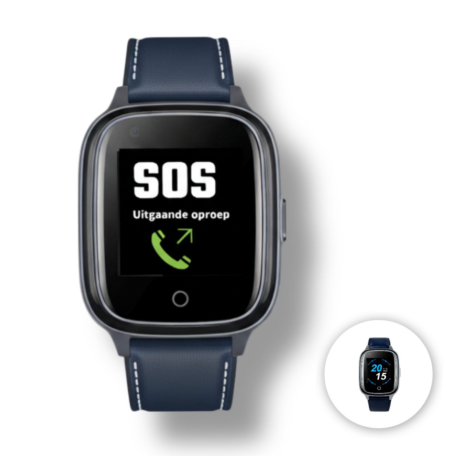 Wiesba WB34S GPS Horloges met valdetectie