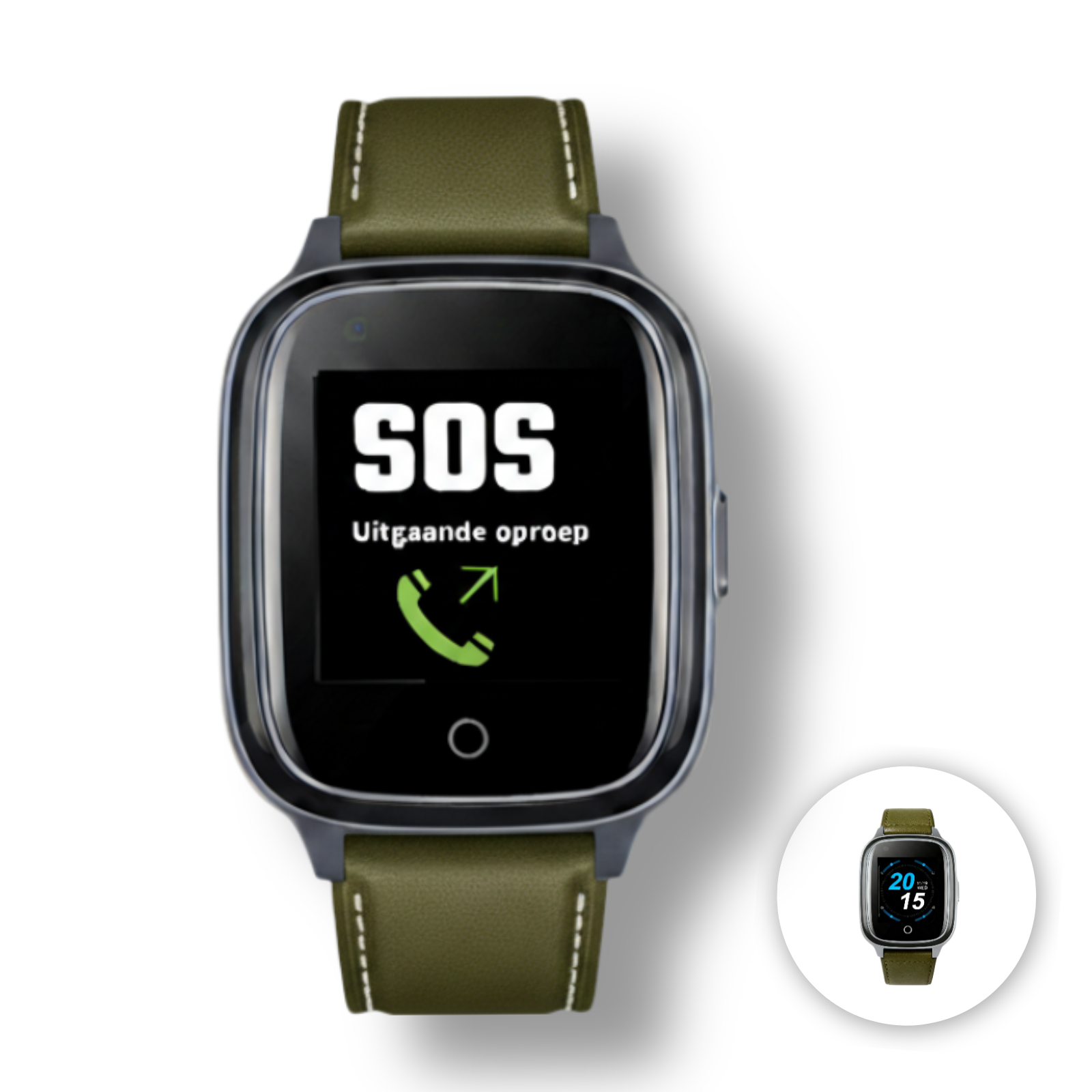 Wiesba WB34S GPS Horloges met valdetectie