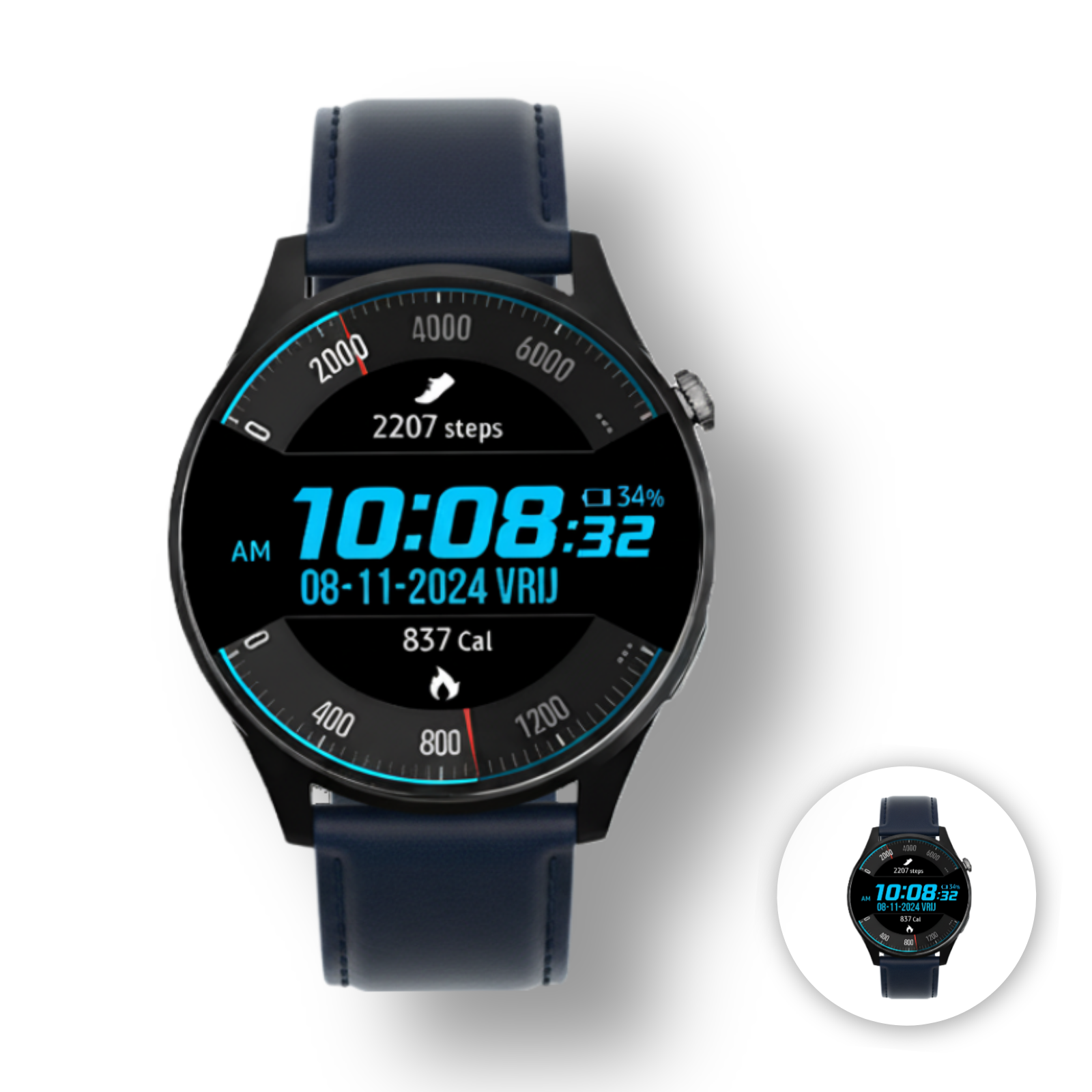 premium zorghorloge wiesba wb58s met gezondheidsmeting