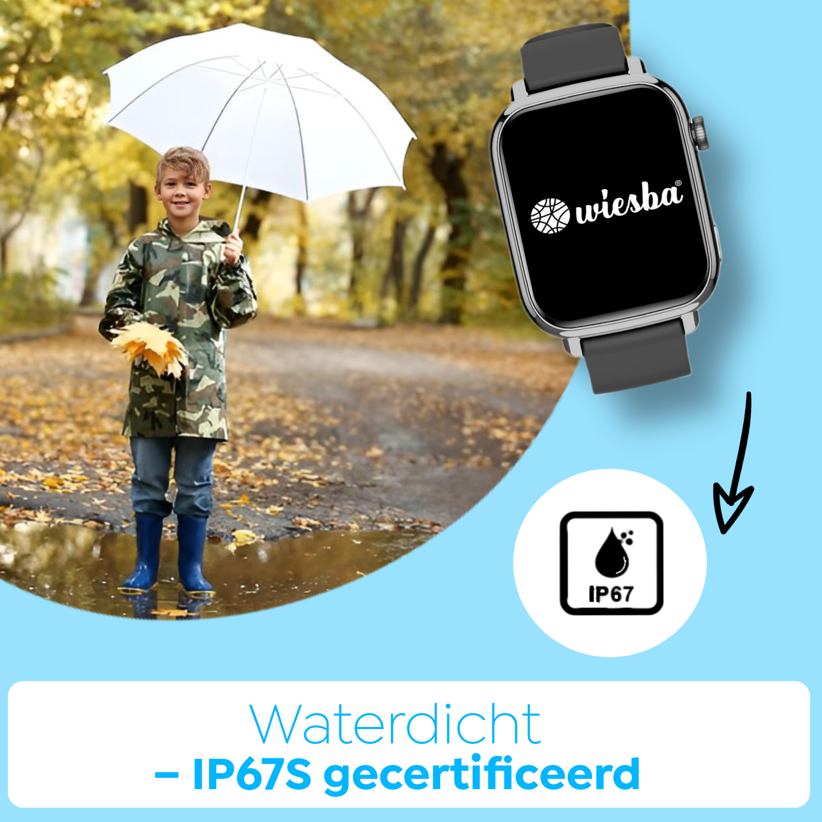 Wiesba WB13 gps kindersmartwatch