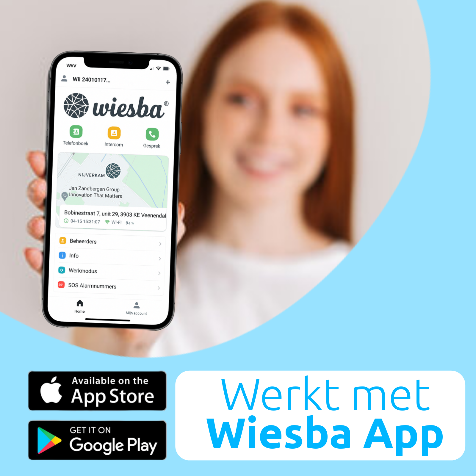 Wiesba WB72S senior SOS-knop