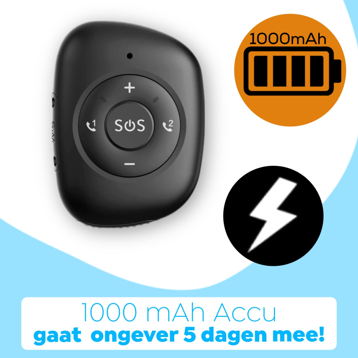 Bouton SOS senior Wiesba WB67S