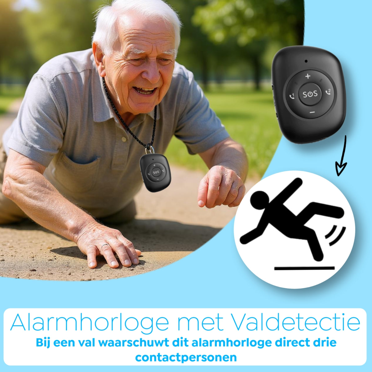Bouton SOS senior Wiesba WB67S