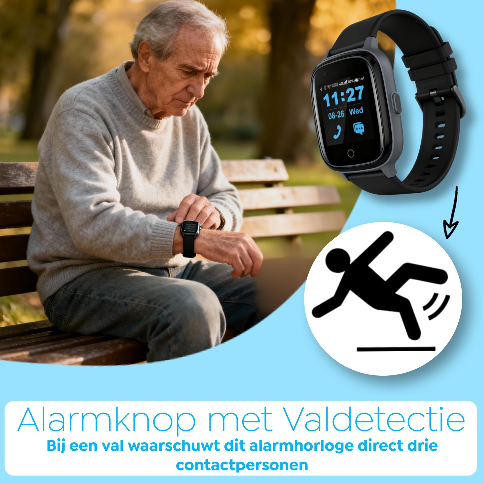 Wiesba WB32A senior Horloge