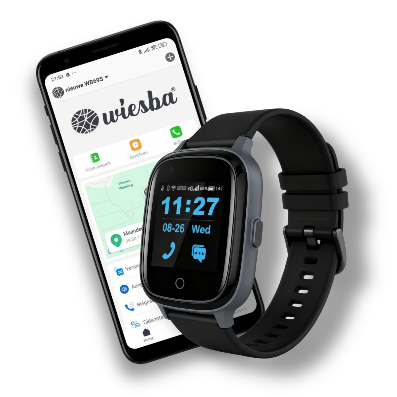 Wiesba WB32A senior Horloge