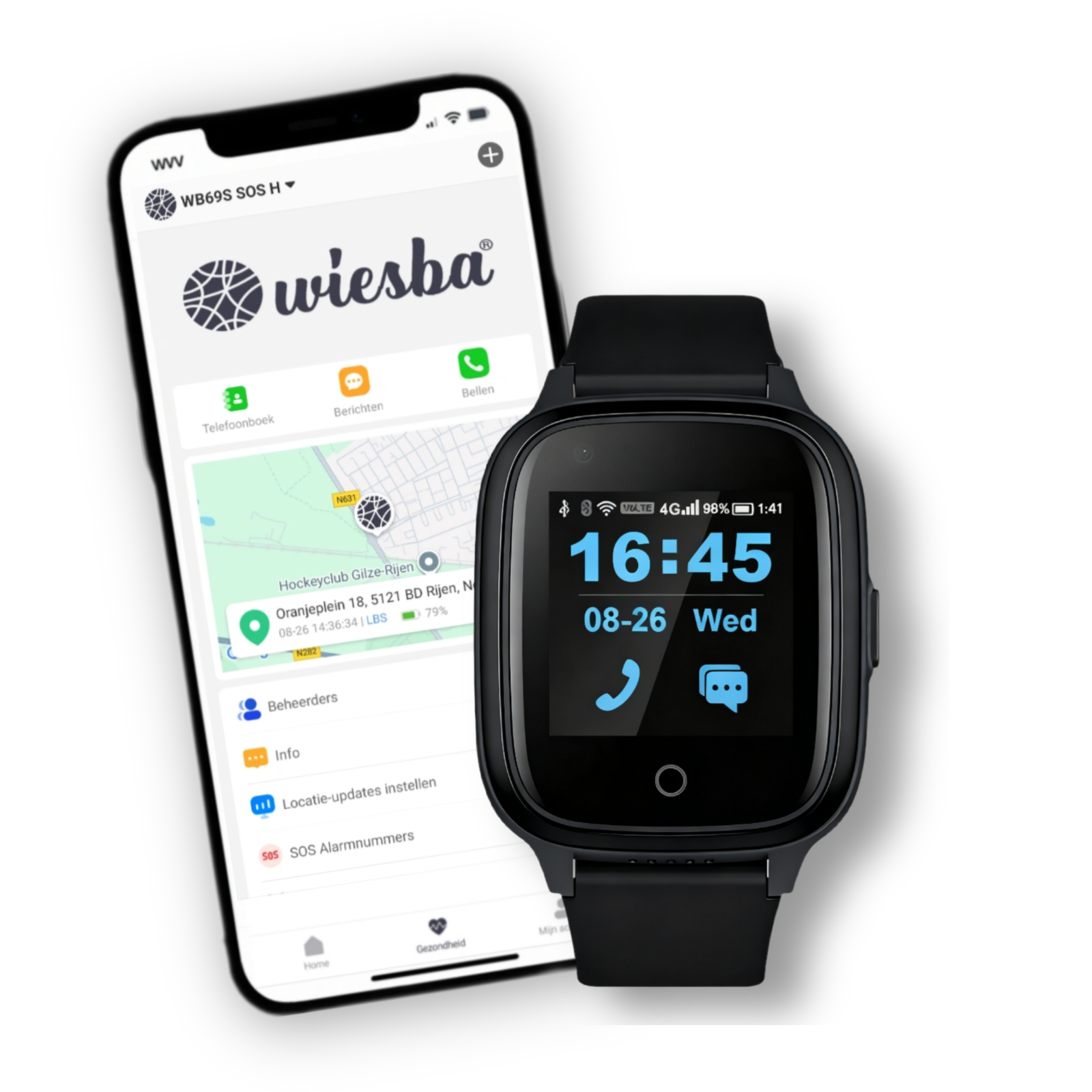 Wiesba WB32A senior Horloge