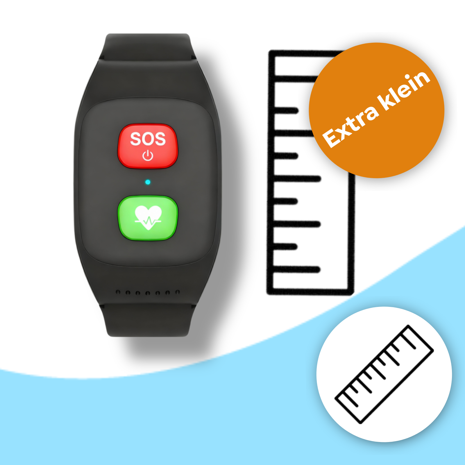 Wiesba WB69S Senioren-Smartwatch