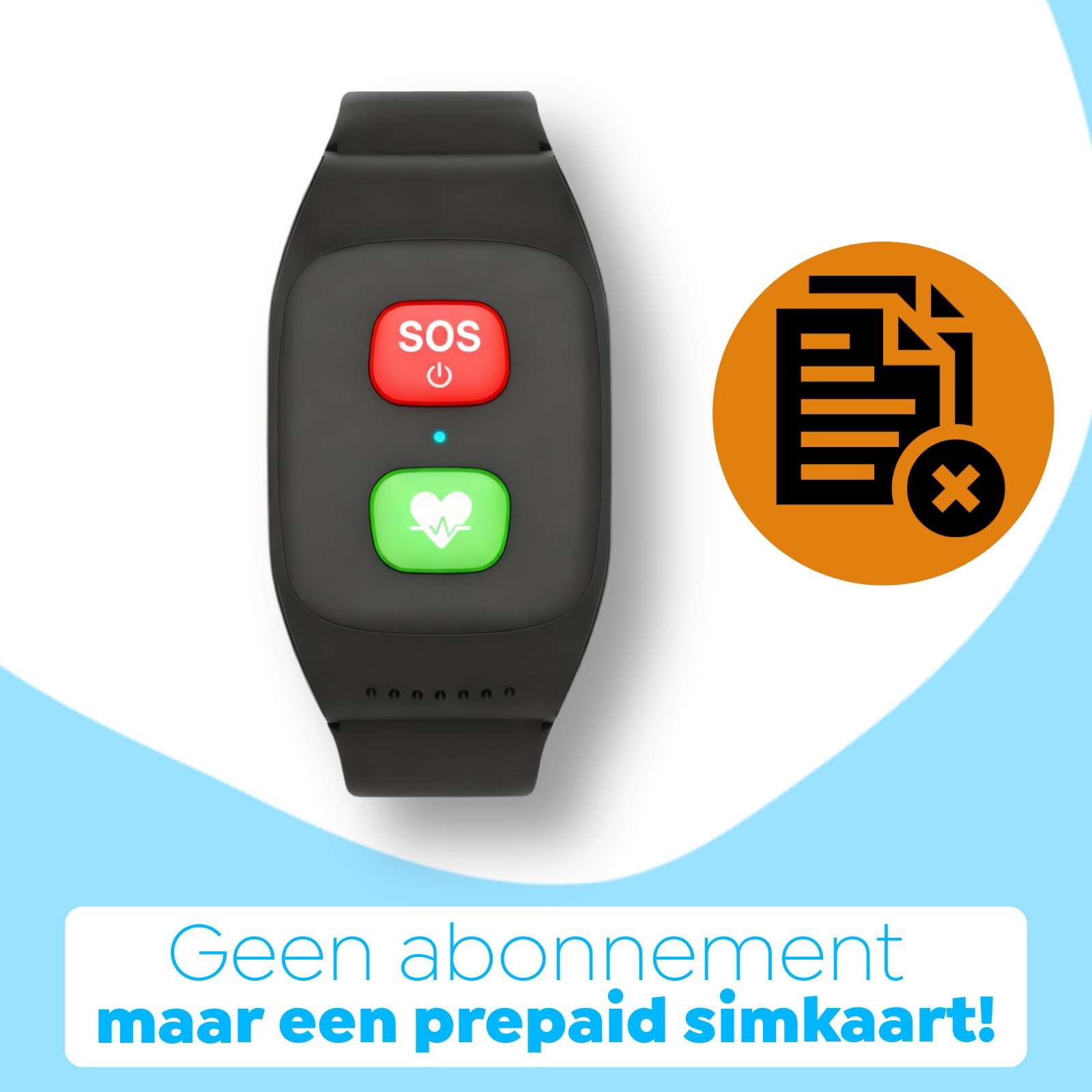 Wiesba WB69S Senioren-Smartwatch