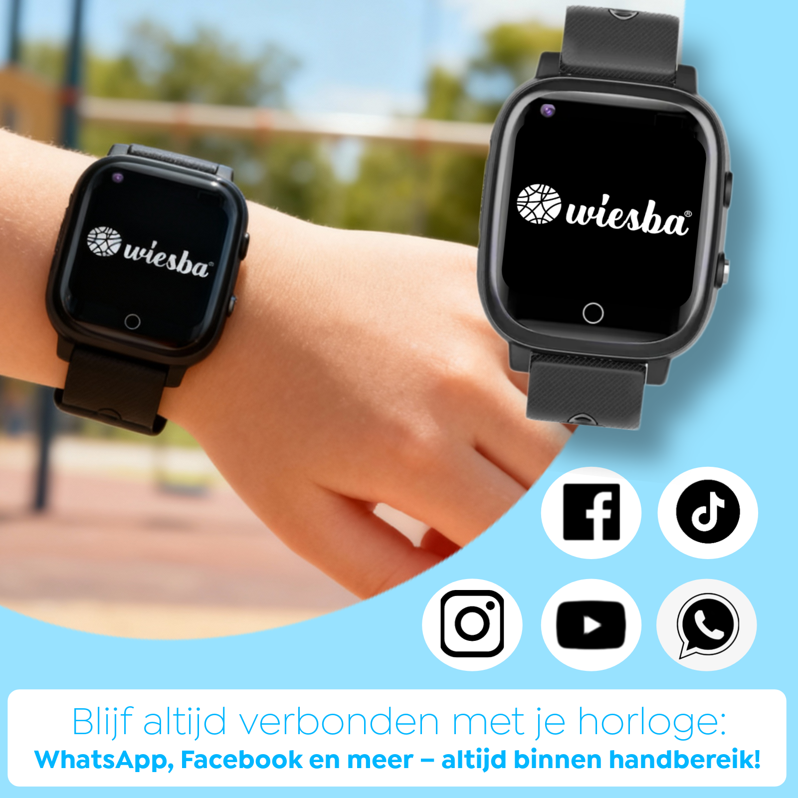 Wiesba WB15 gps kindersmartwatch