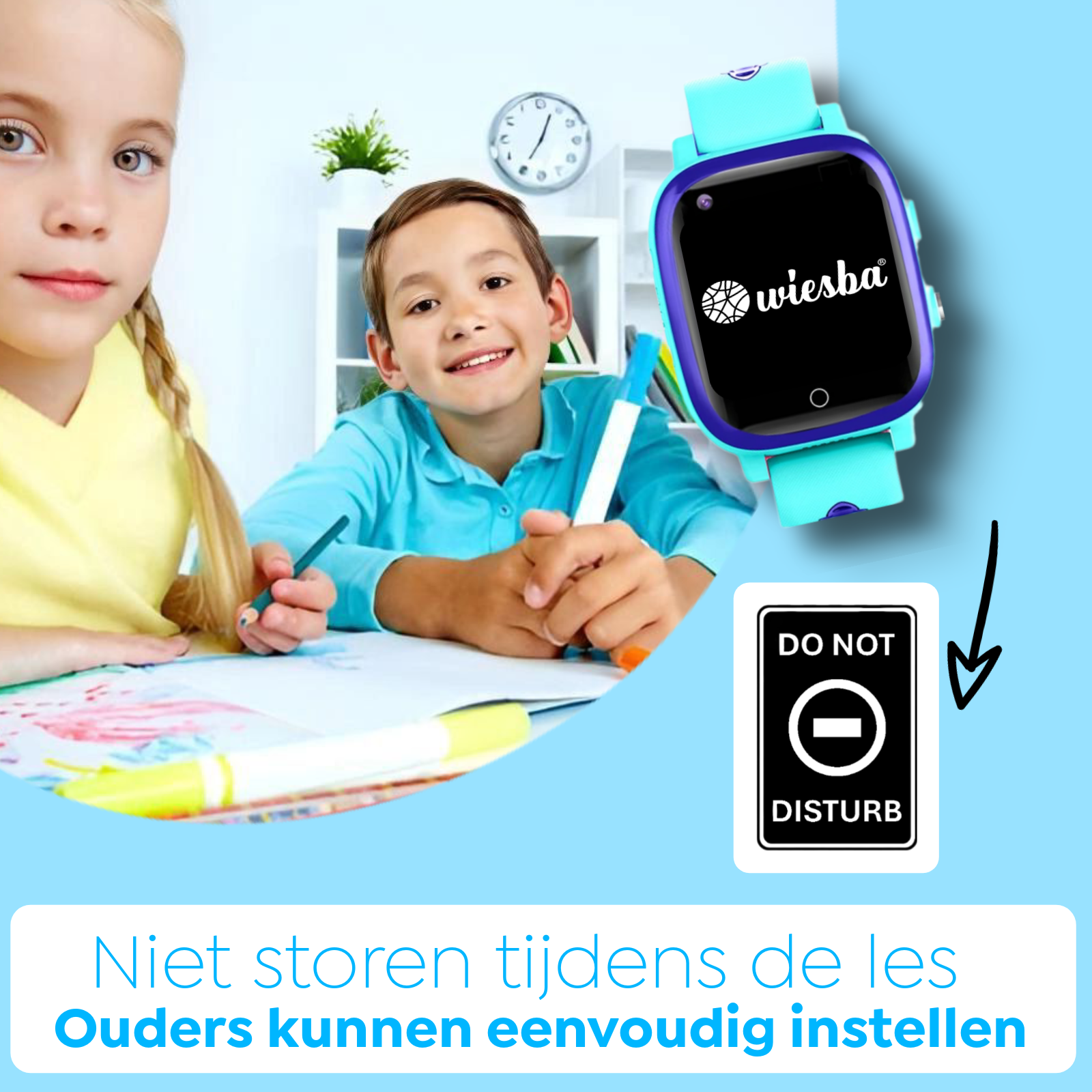 Wiesba WB15 gps kindersmartwatch
