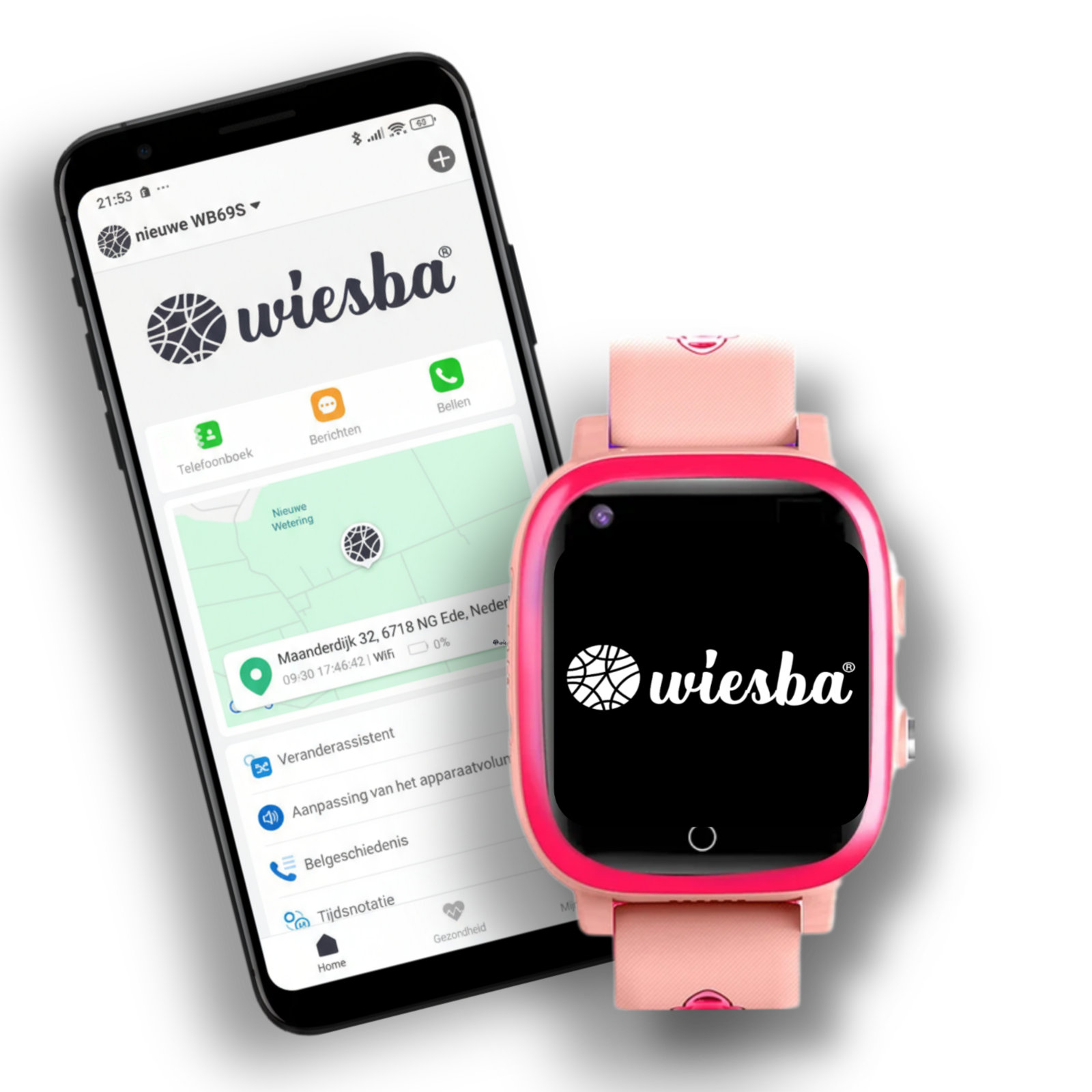 Wiesba WB15 gps kindersmartwatch