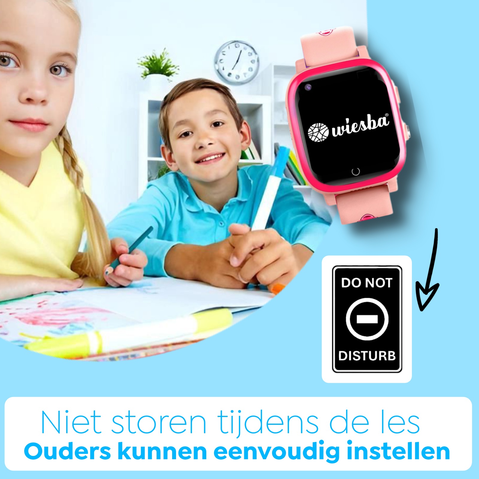 Wiesba WB15 gps kindersmartwatch