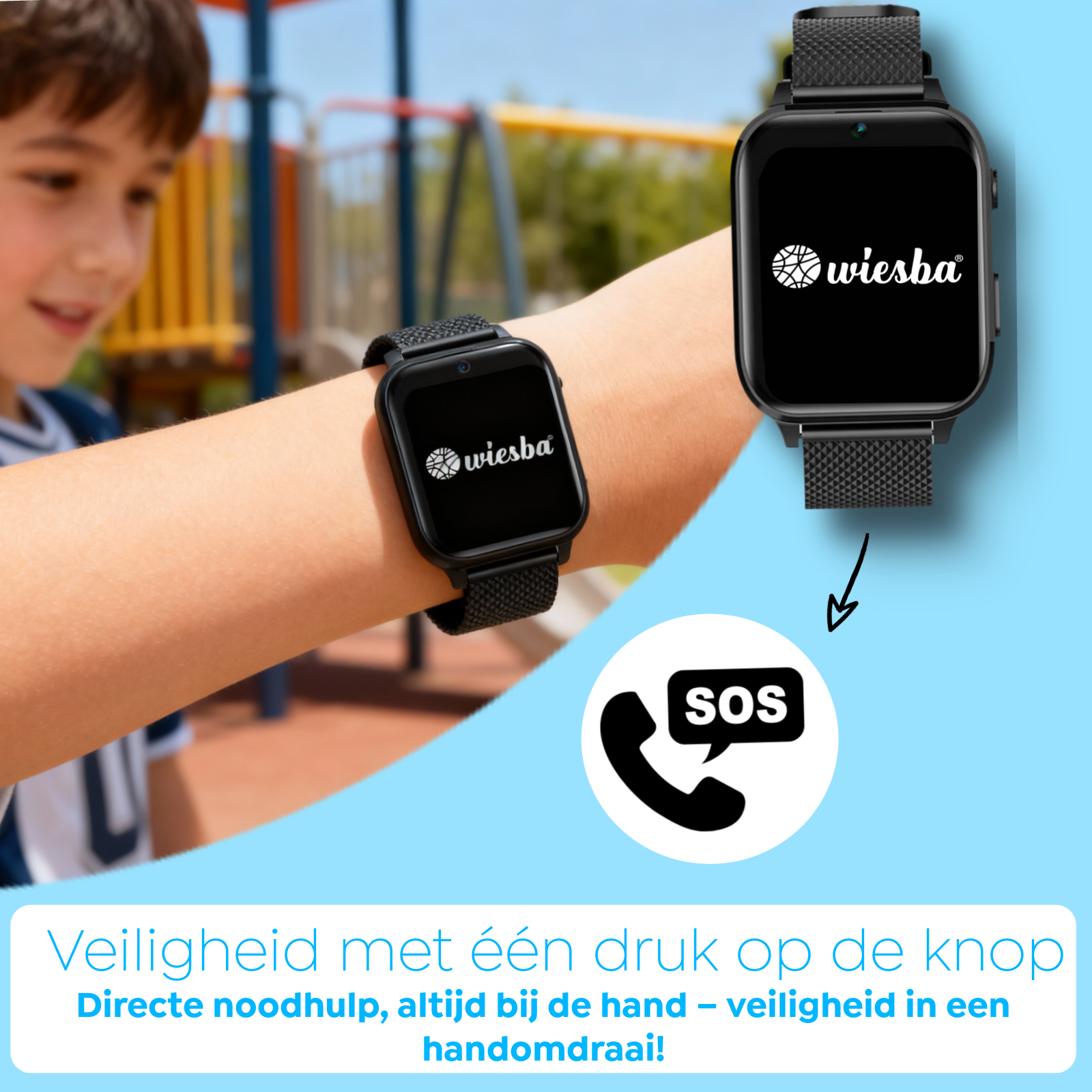 Wiesba WB5 gps kindersmartwatch