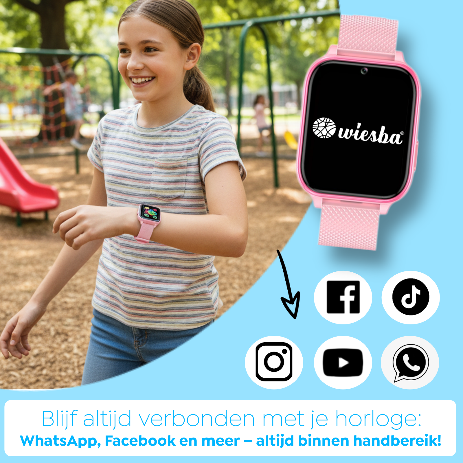 Wiesba WB5 gps kindersmartwatch