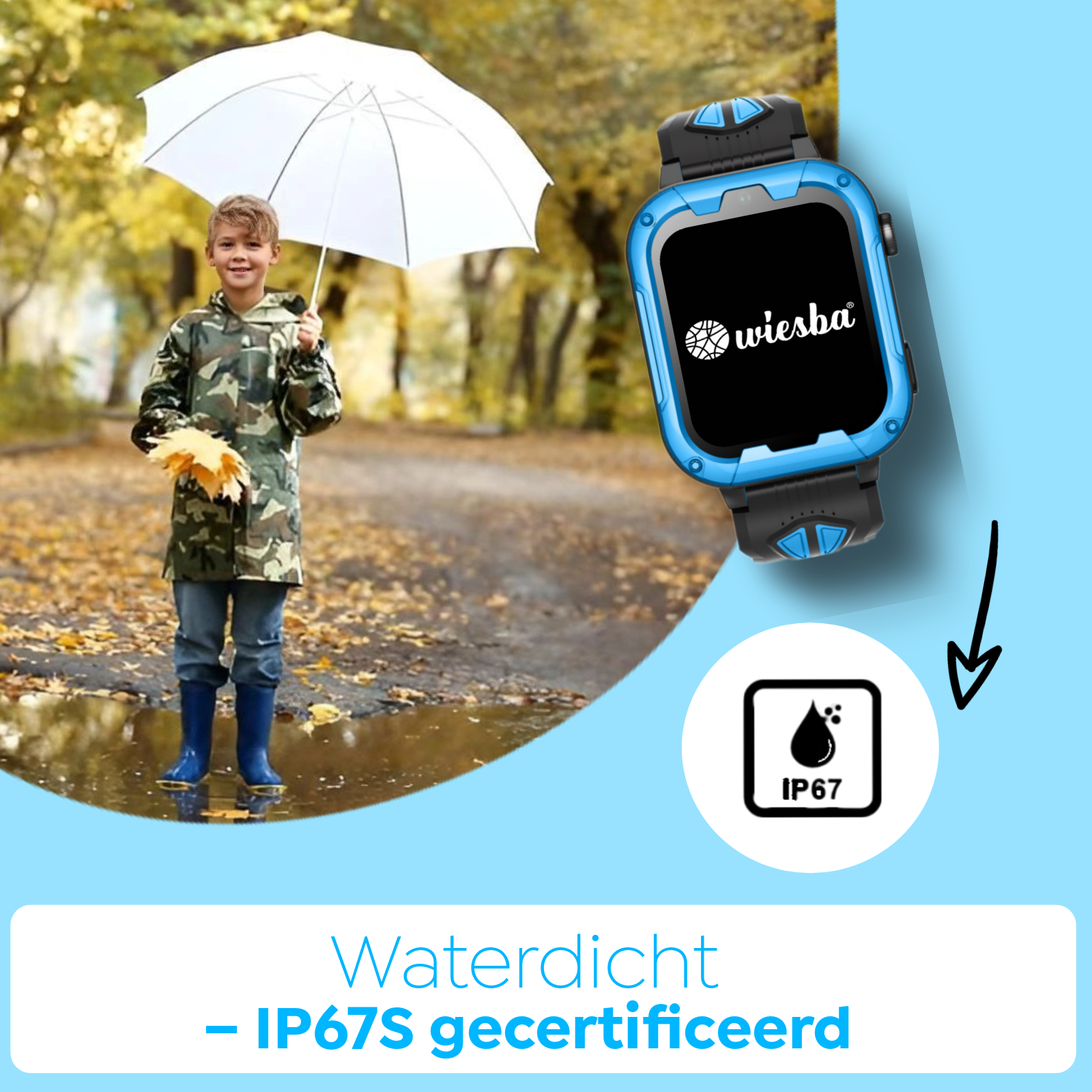 Wiesba WB40 gps kindersmartwatch